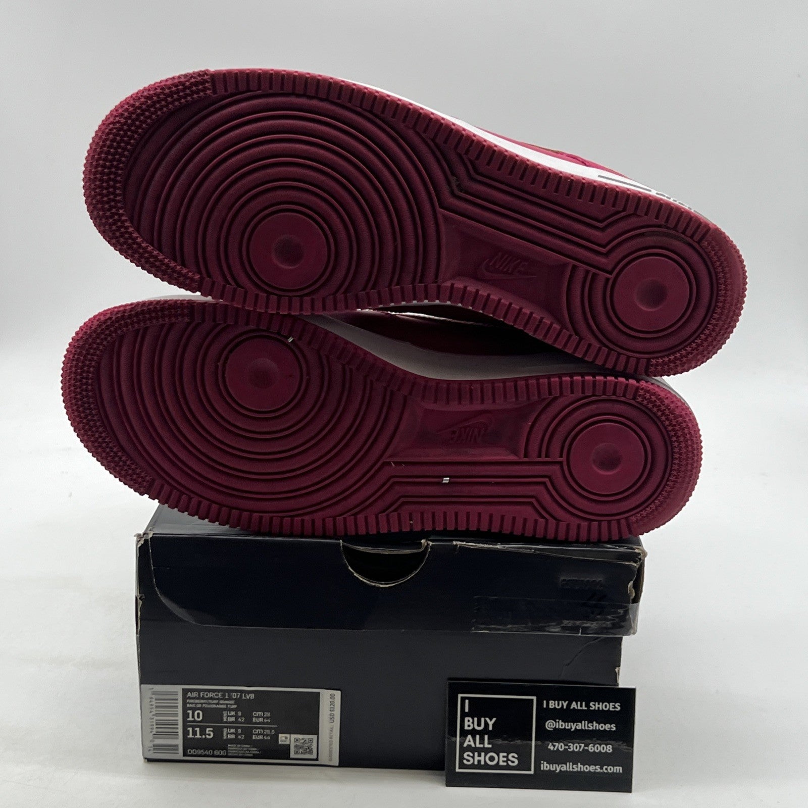 Size 10 - Nike Air Force 1 '07 LV8 World Tour (DD9540-600)