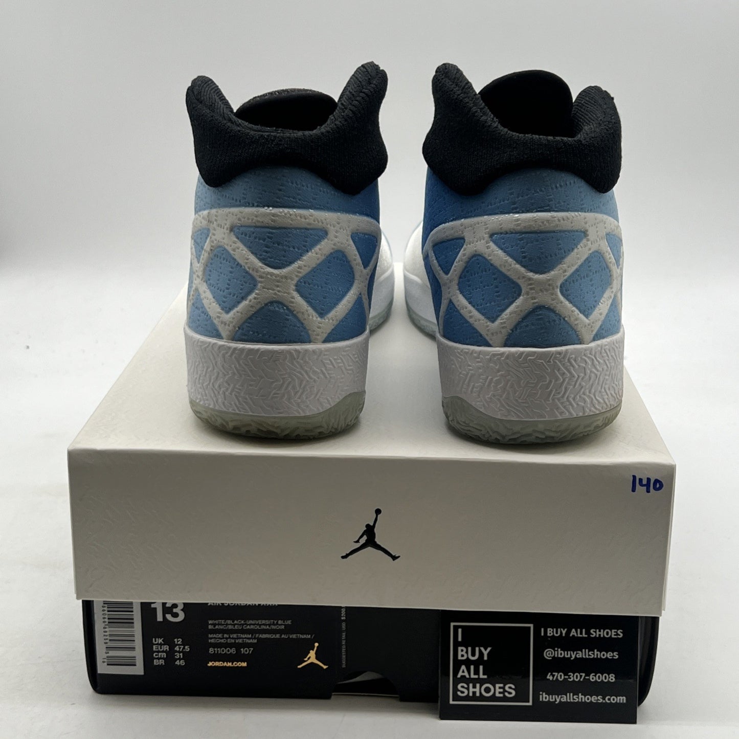 Size 13 - Air Jordan 30 UNC - (811006-107)