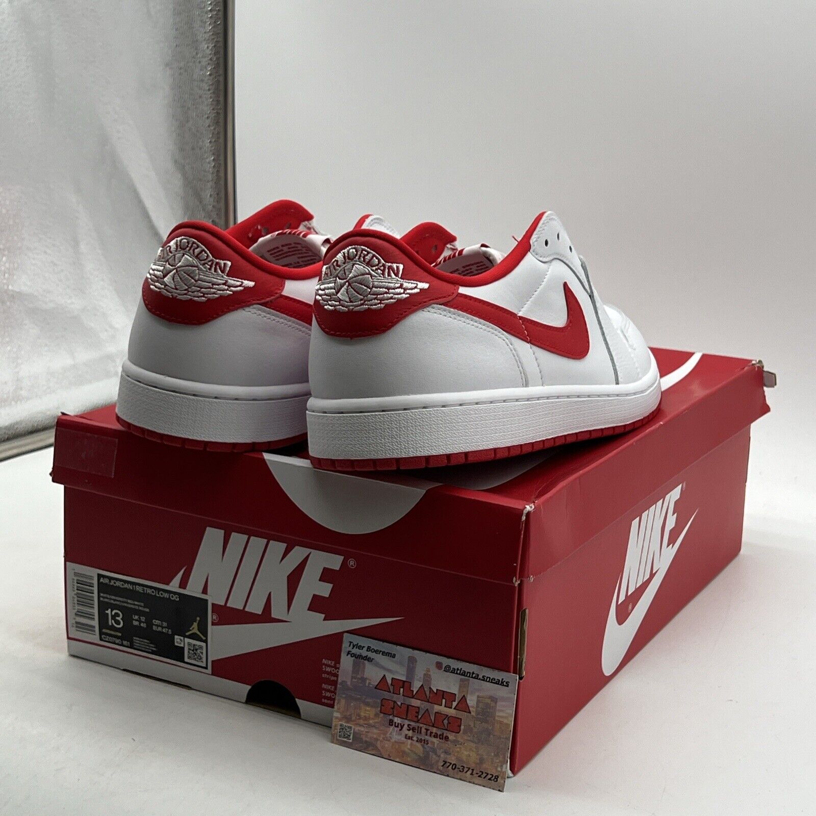 Size 13 - Air Jordan 1 Retro OG Low University Red (CZ0790-161)