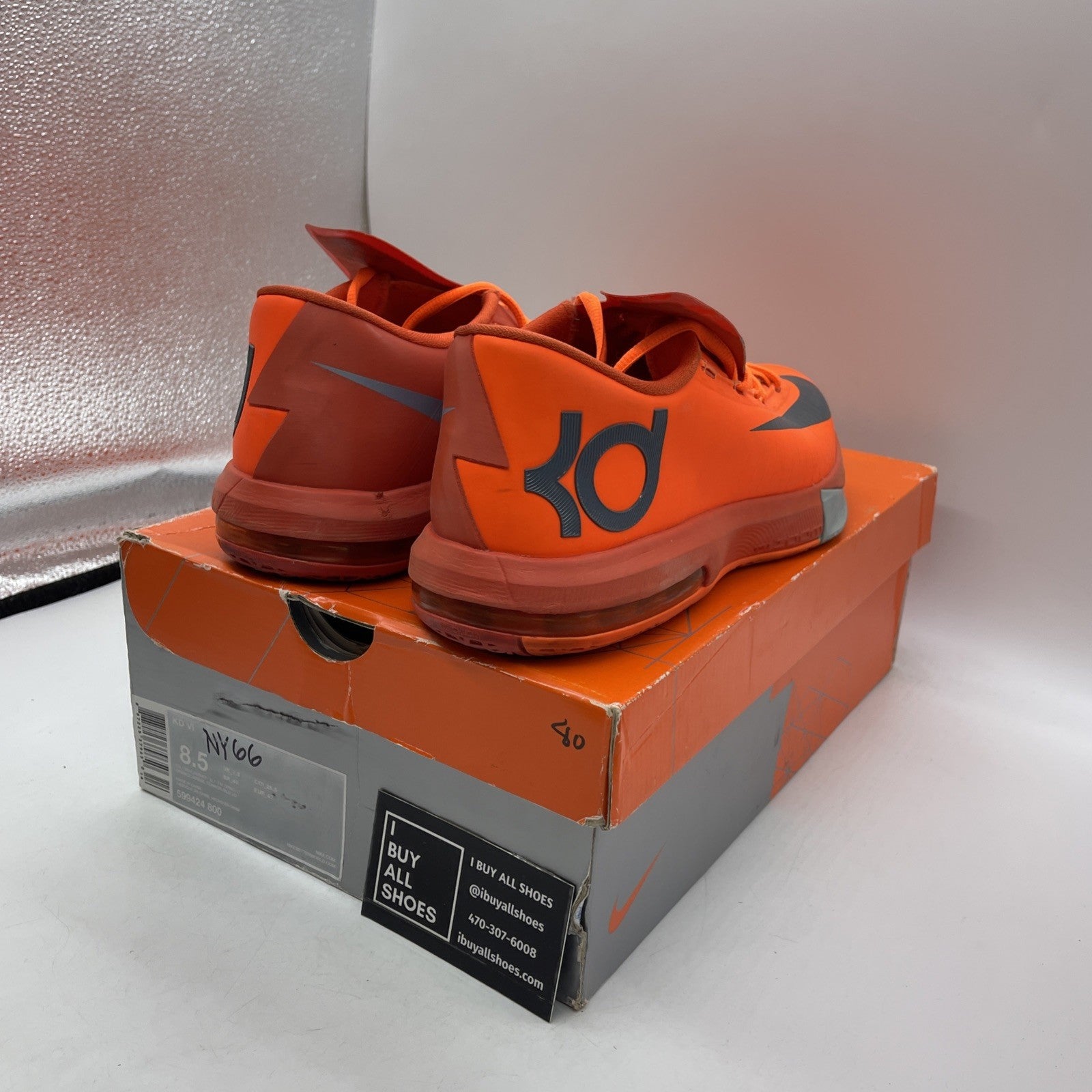 Size 8.5 - Nike KD 6 NYC 66 (599424-800)