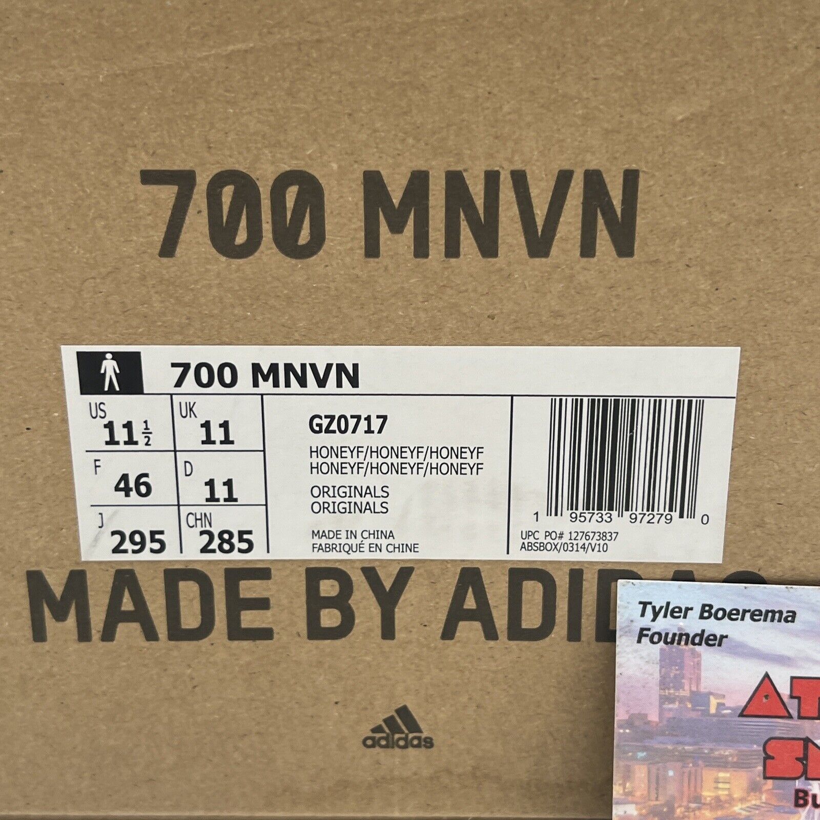 Size 11.5 - adidas Yeezy Boost 700 MNVN Honey Flux (GX0717)