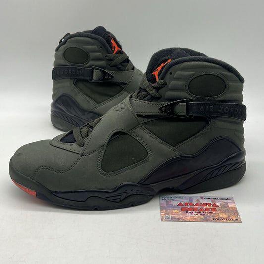 Size 10 - Air Jordan 8 Retro Take Flight Green Red Black (305381-305)