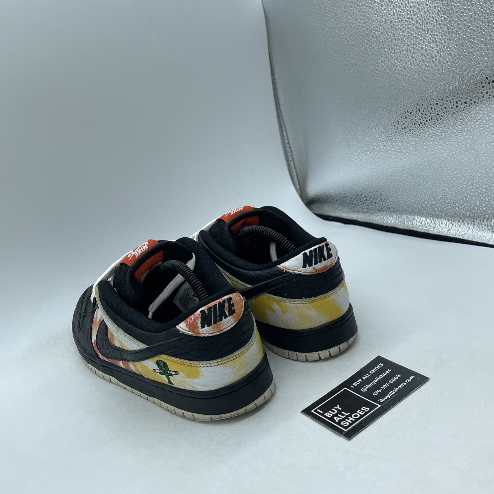 Size 9 - Nike Dunk SB Low Tie-Dye Raygun Black (BQ6832-001)