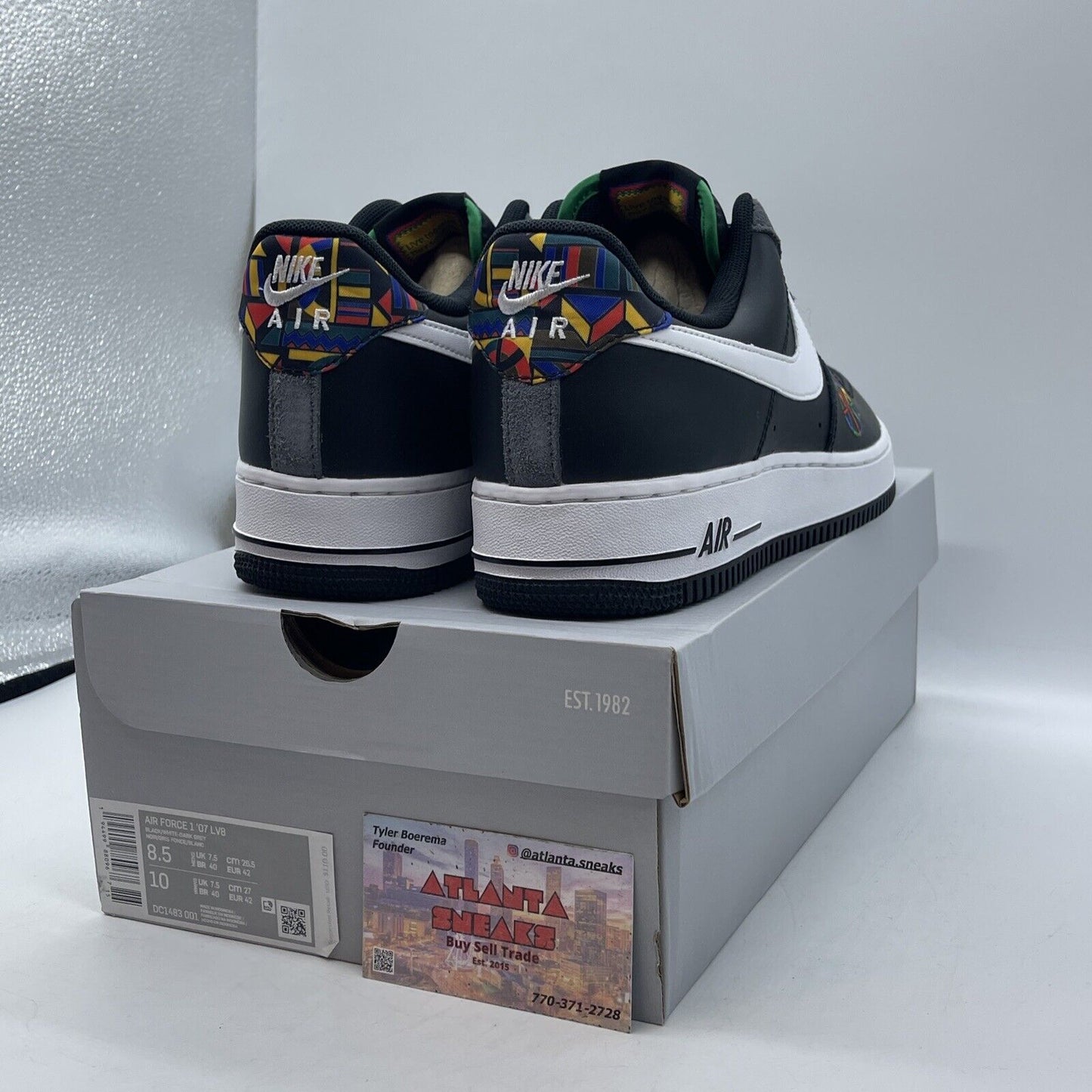 Size 8.5 - Nike Air Force 1 '07 LV8 Live Together, Play Together (DC1483-001)