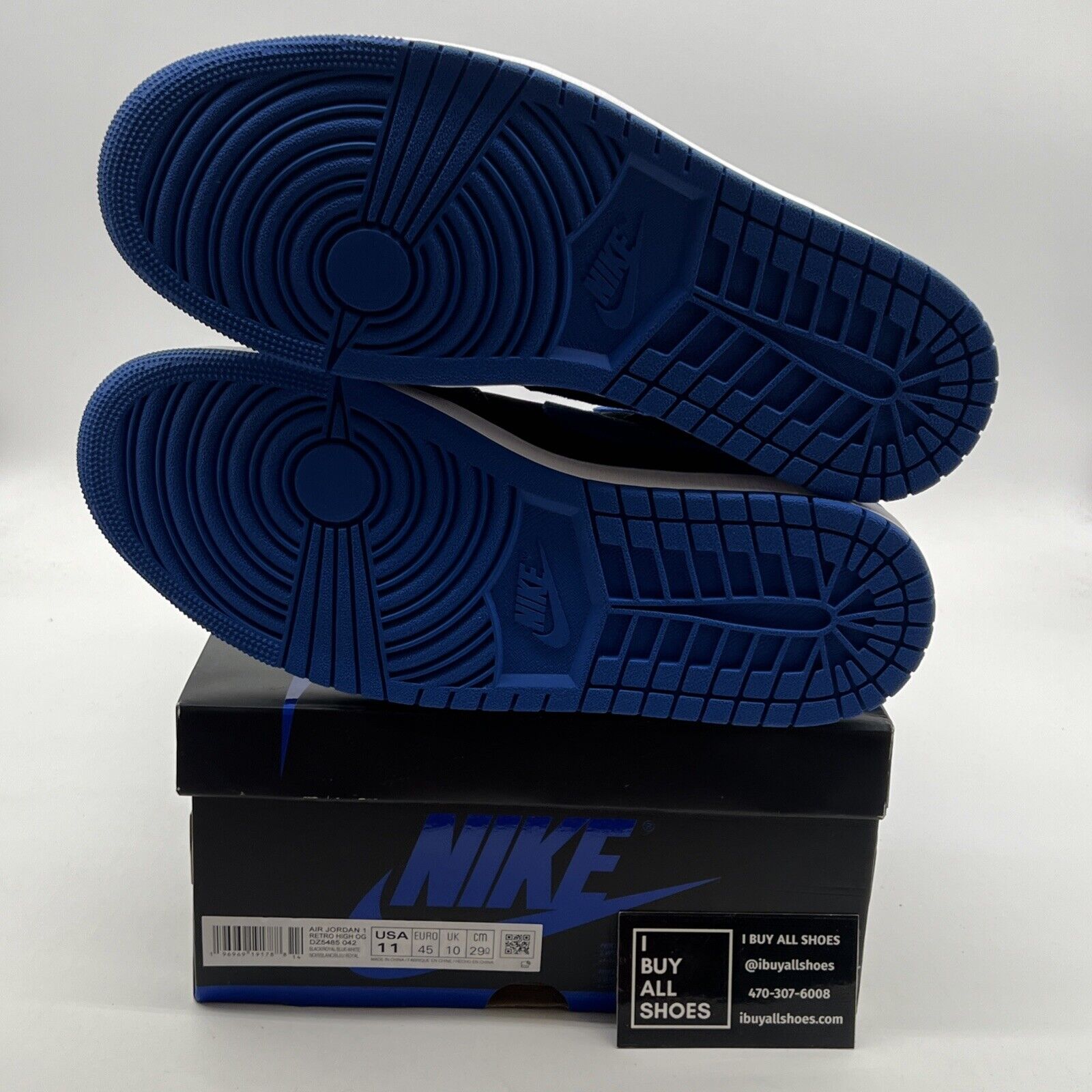 Size 11 - Air Jordan 1 Retro OG High Royal Reimagined (DZ5485-042)