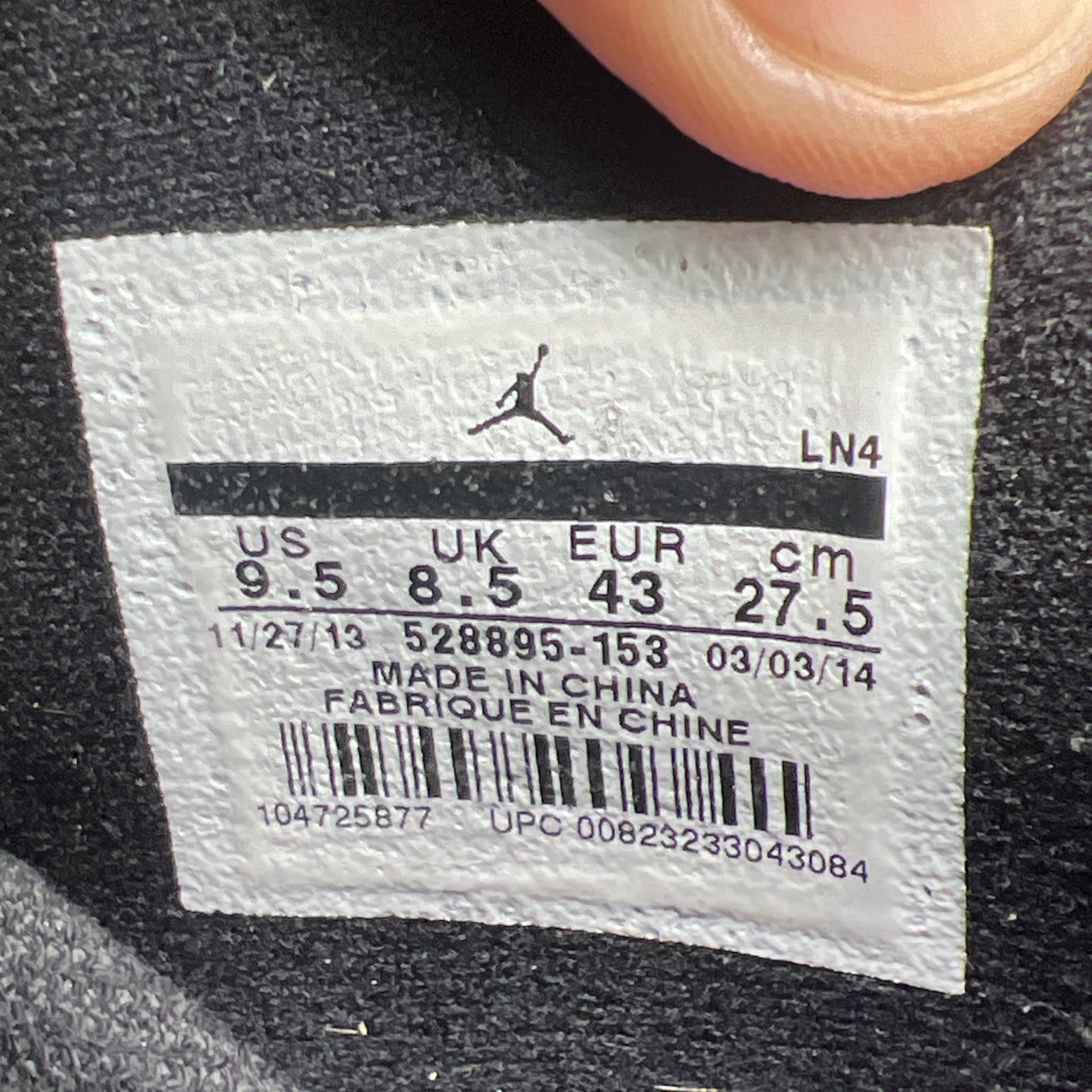 Size 9.5 - Air Jordan 11 Retro Low Concord (528895-153)