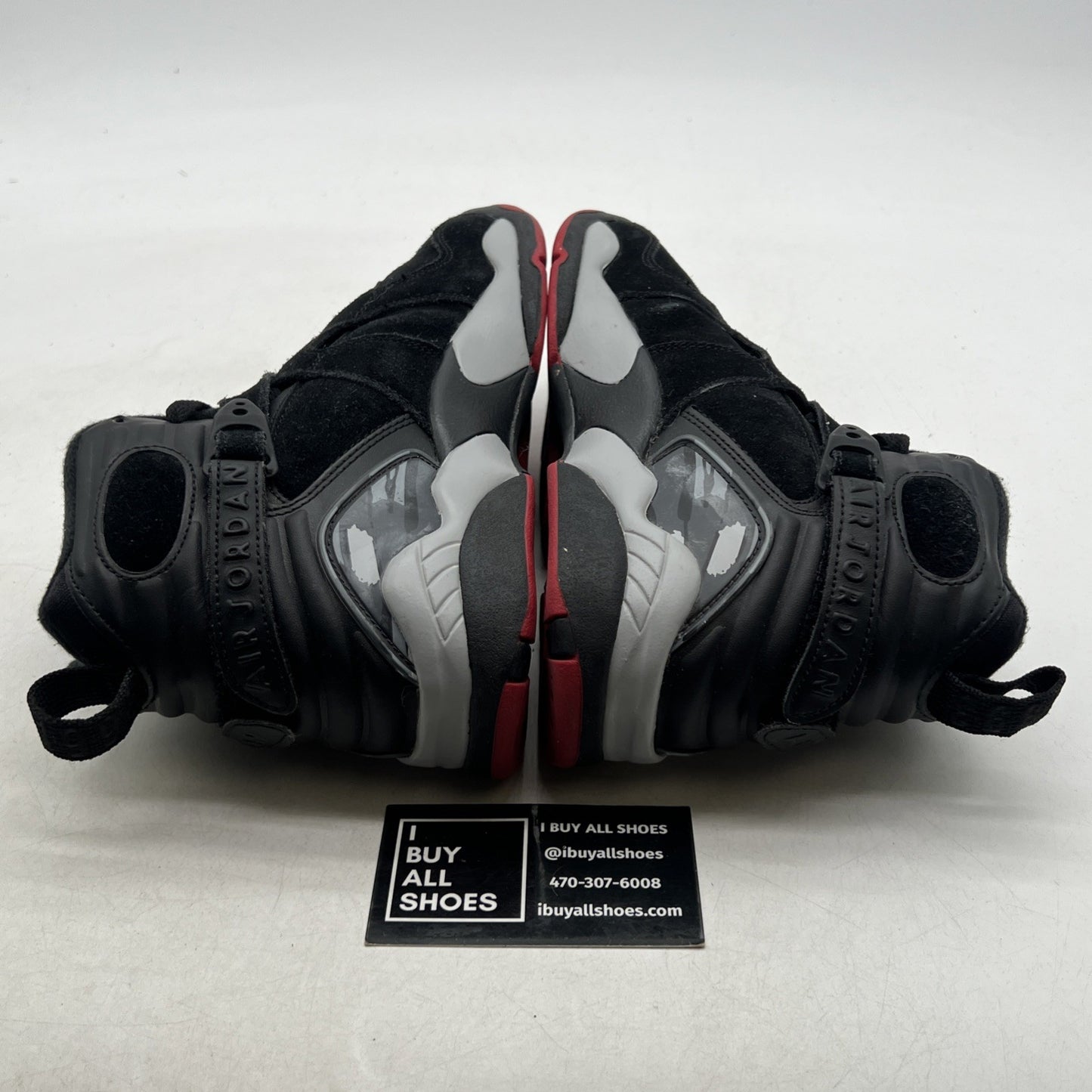 Size 5Y - Air Jordan 8 Retro Bred (305368-022)