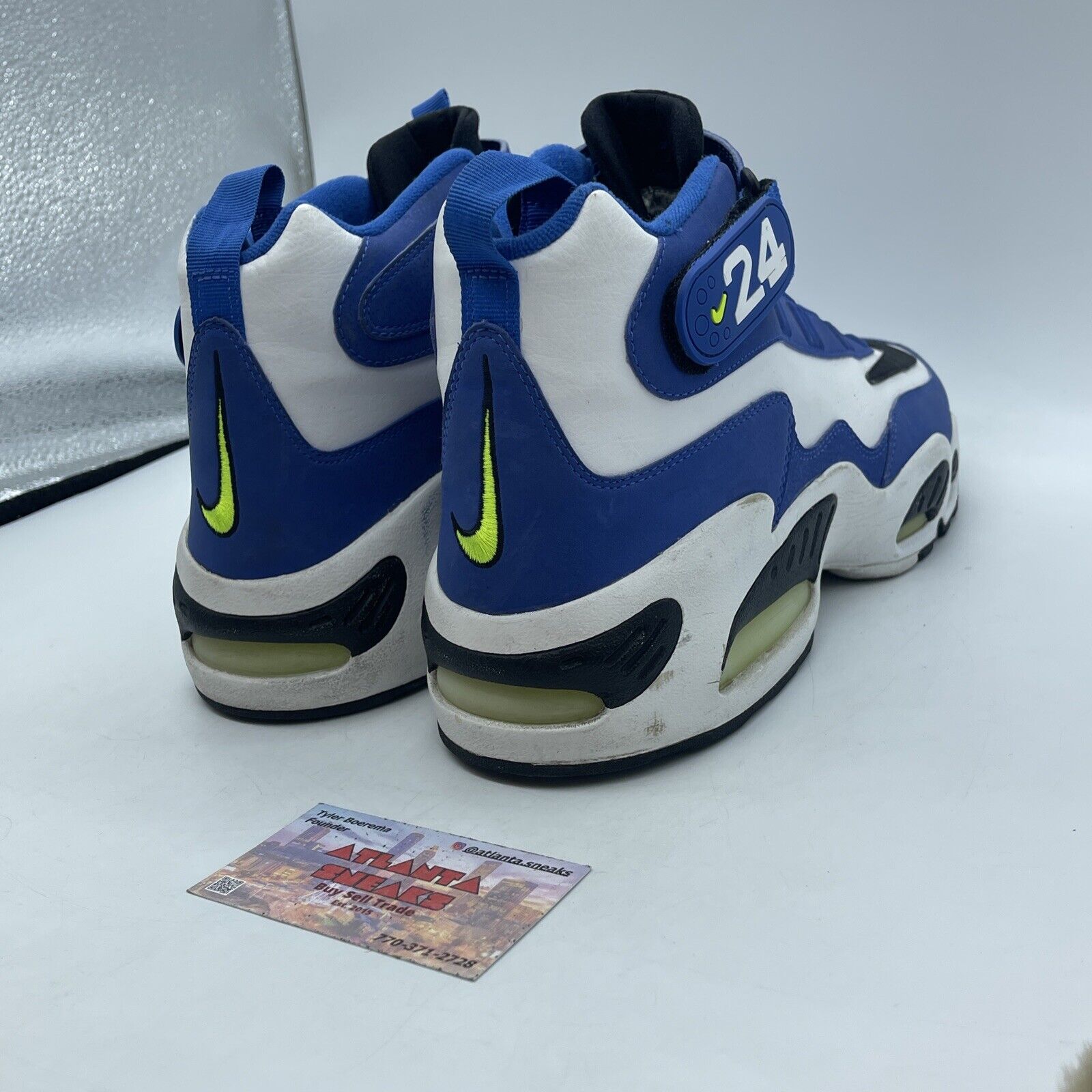 Size 12 - Nike Air Griffey Max 1 Varsity Royal Blue Suede White (354912-411)