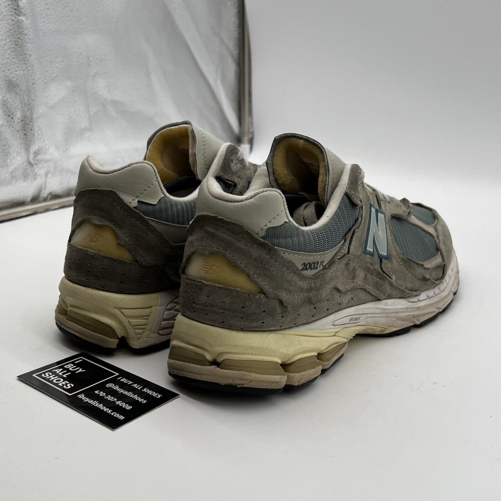 Size 12 - New Balance 2002R Protection Pack-Mirage Gray 2022 (M2002RDD)