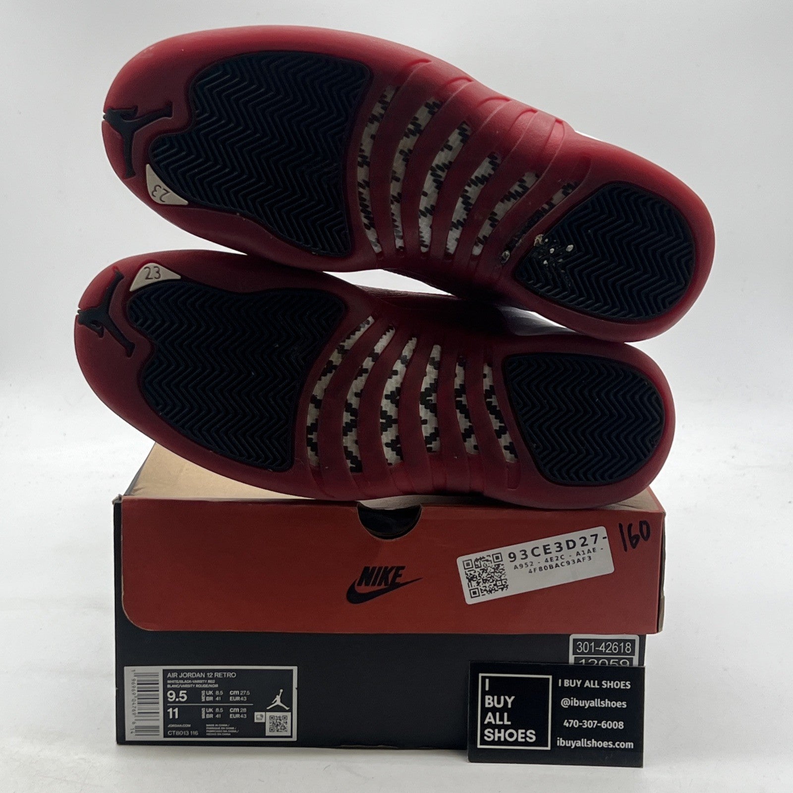 Size 9.5 - Air Jordan 12 Retro 2023 Mid Cherry (CT8013-116)