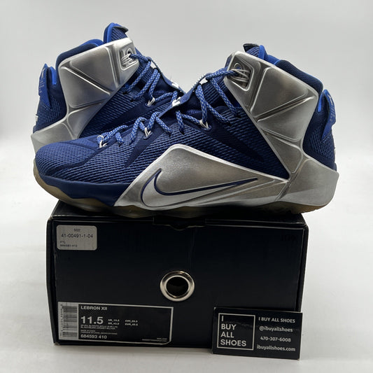 Size 11.5 - Nike LeBron 12 What If? (685593-410)
