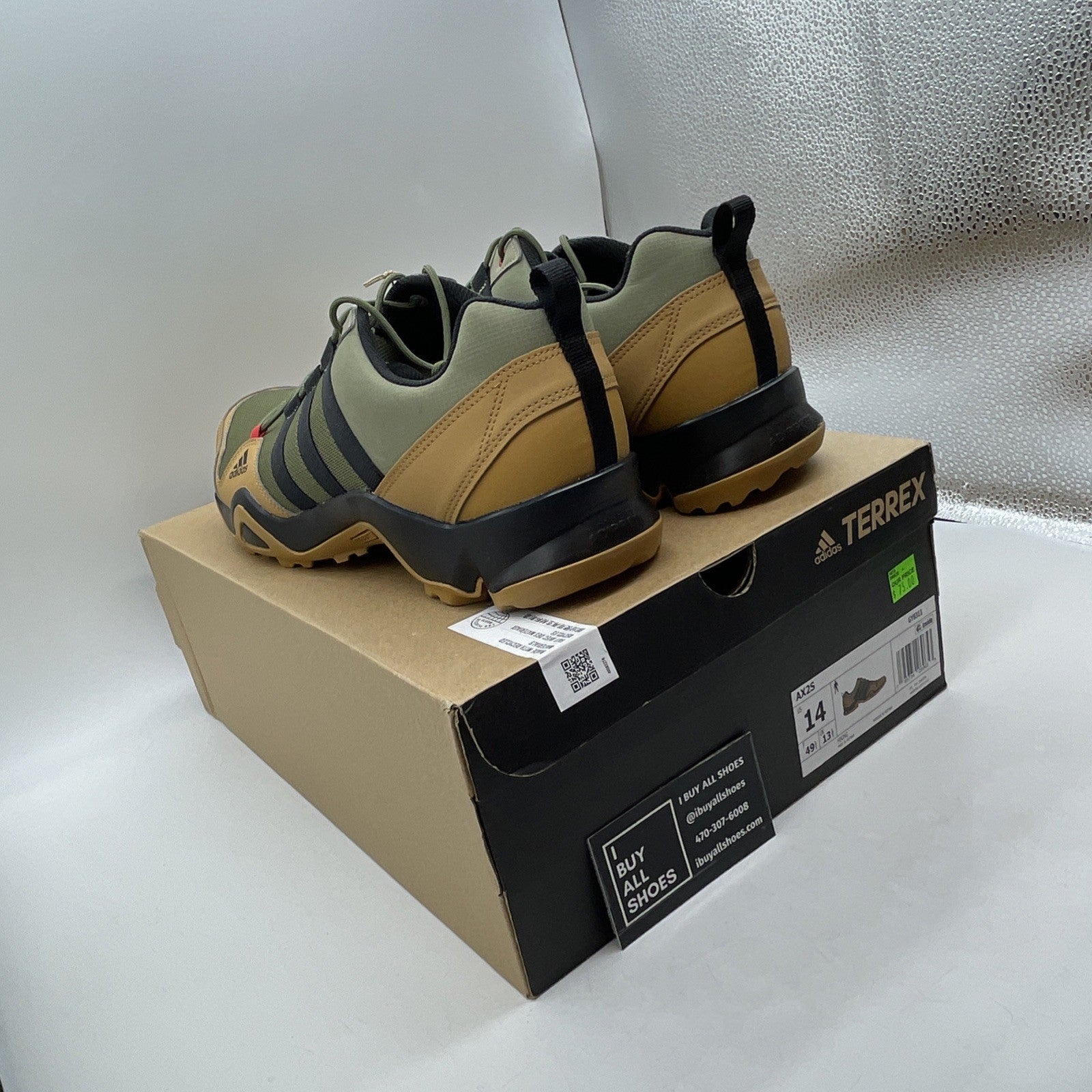 Size 14 - adidas AX2 S Green (GY8311)
