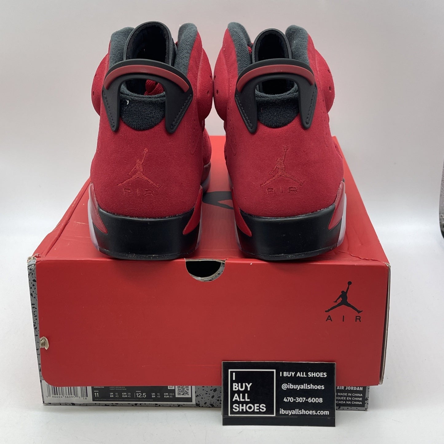 Size 11 - Air Jordan 6 Retro Toro Bravo Suede (CT8529-600)
