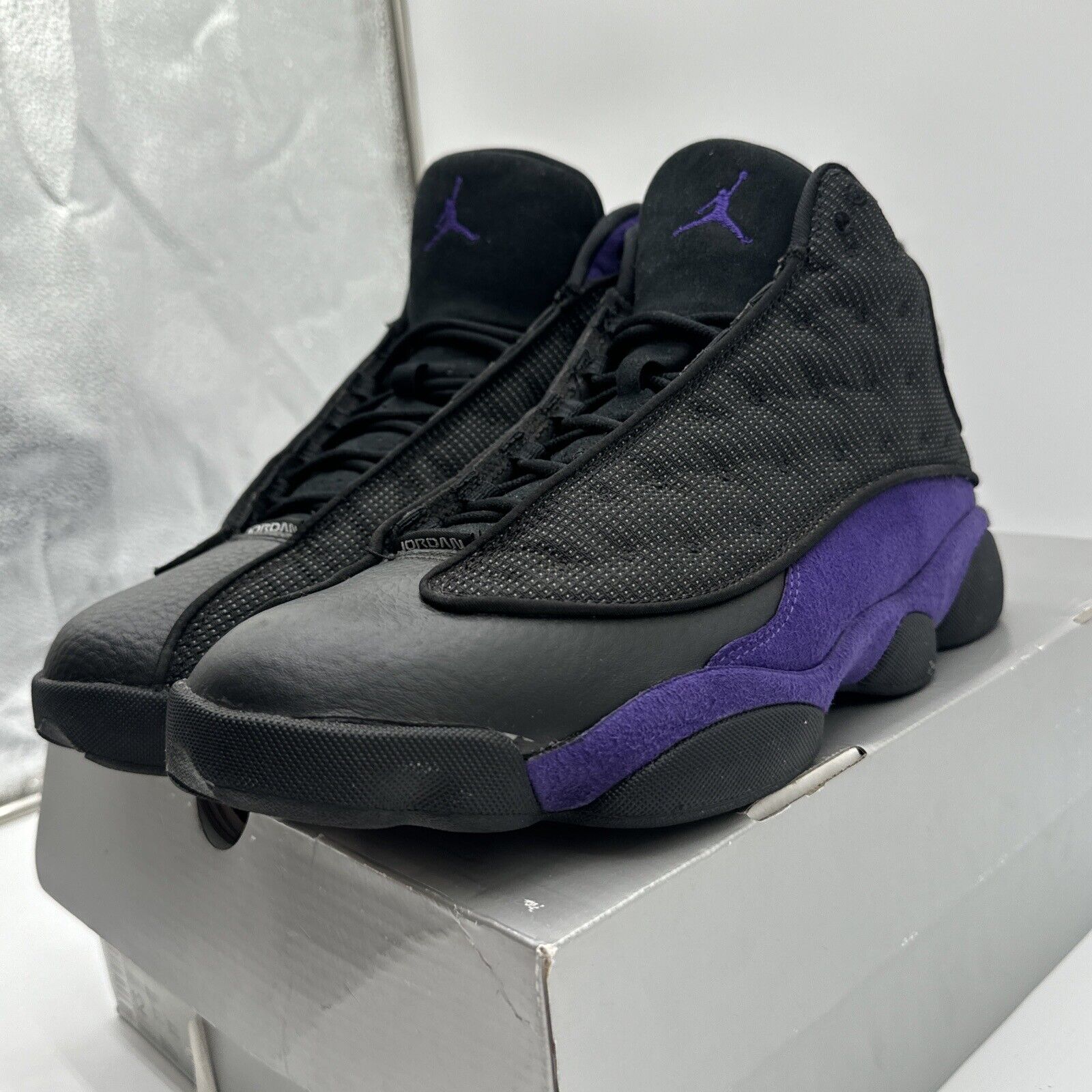 Size 12 - Jordan 13 Retro Court Purple Black Suede Leather Reflective OG All Tre