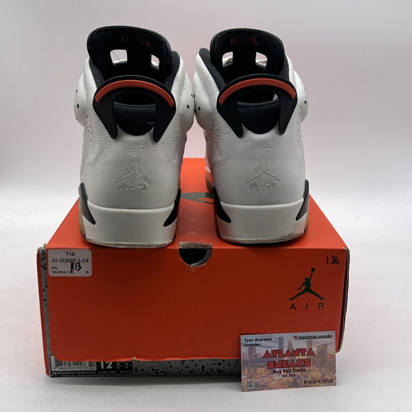 Size 12 - Air Jordan 6 Retro Gatorade (384664-145)