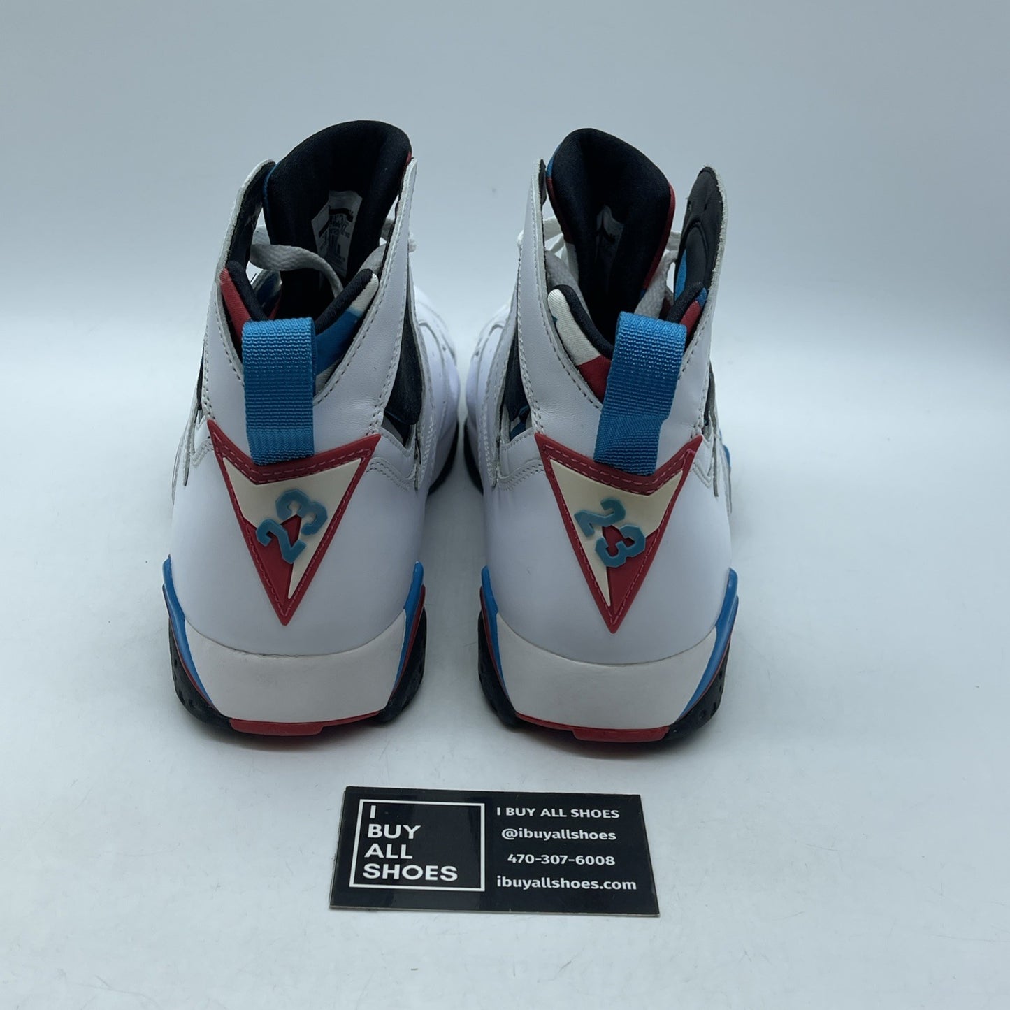 Size 9 - Air Jordan 7 Retro Orion White Black Suede (304775-105)