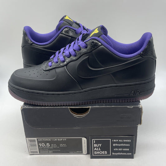 Size 10.5 - Nike Air Force 1 Supreme VT Low Kobe (453433-001)
