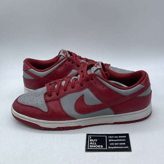 Size 14 - Nike Dunk Low SP UNLV Red Grey Leather (DD1391-002)