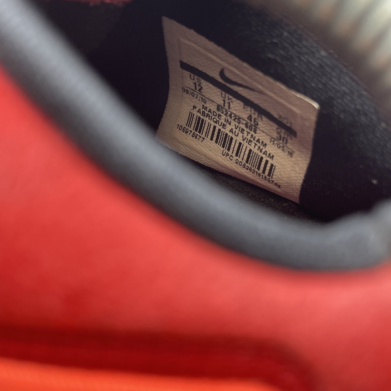 Size 12 - Nike Kobe A.D. University Red Black Suede Leather (852425-608)