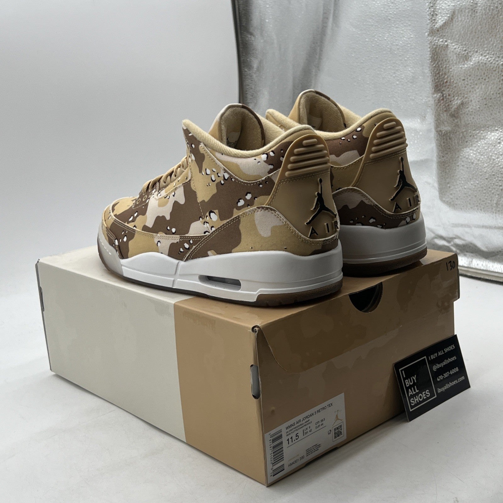 Size 11.5W - Air Jordan 3 (HM4301-200) (HM4301-200)
