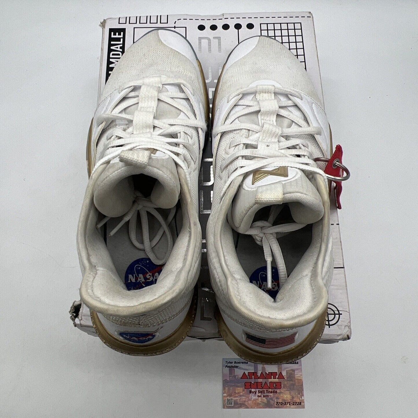 Size 10.5 - Nike NASA x PG 3 Apollo Missions Gold Icey (CI2666-100)