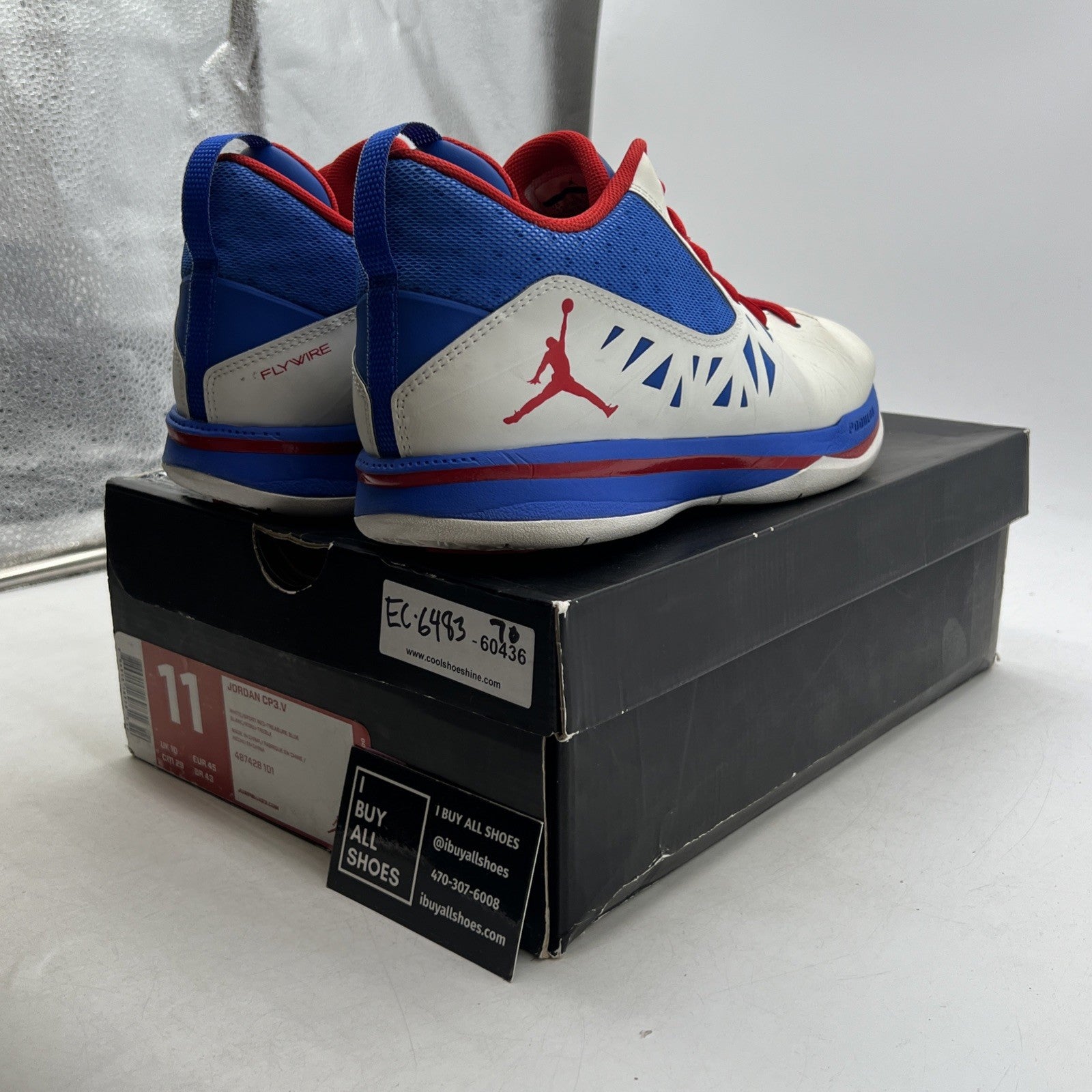 Size 11 - Jordan CP3.V PE Playoff (487428-101)