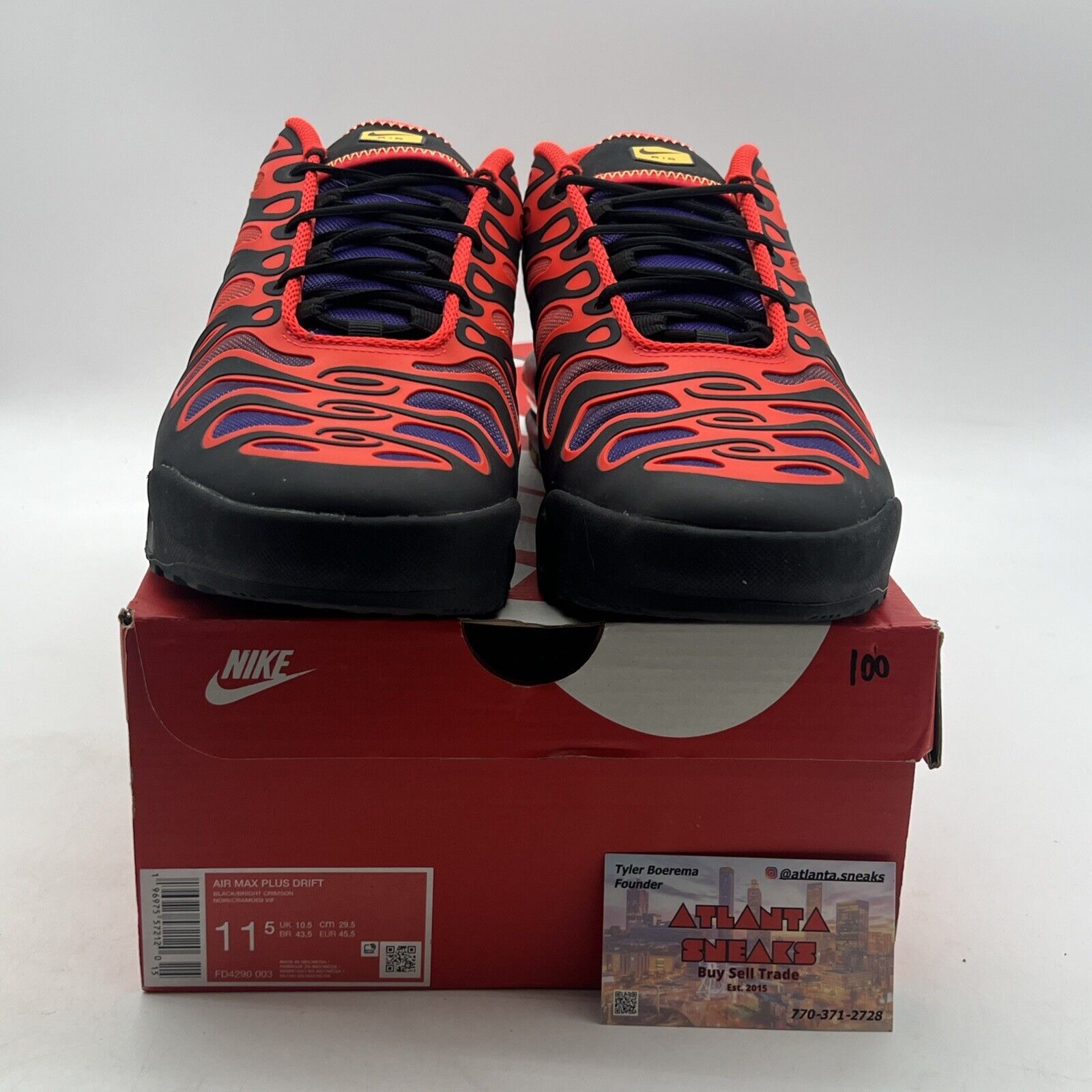 Size 11.5 - Nike Air Max Plus Drift All Day (FD4290-003)