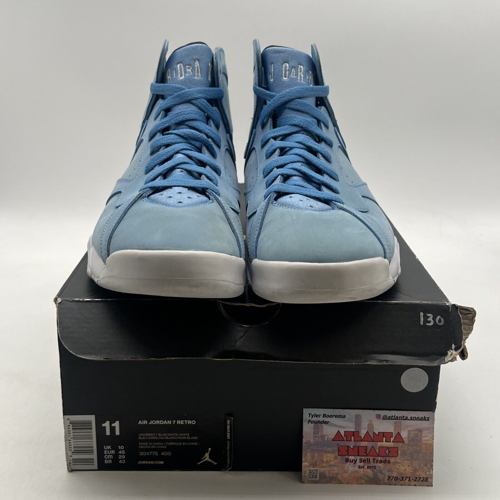 Size 11 - Air Jordan 7 Retro Pantone (304775-400)