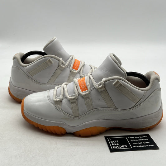 Size 10.5 - Air Jordan 11 Retro Low Bright Citrus W (AH7860-139)