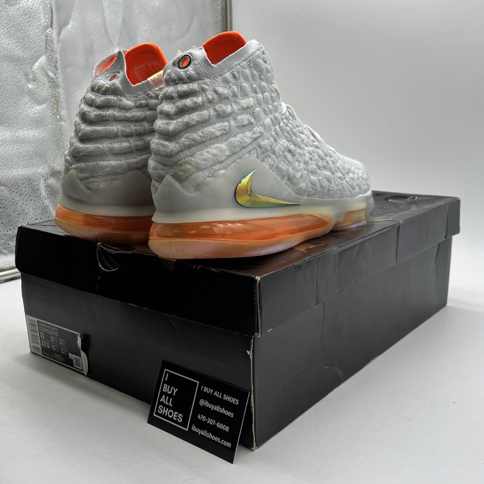 Size 11 - Nike LeBron 17 LMTD Future Air (CT3843-100)