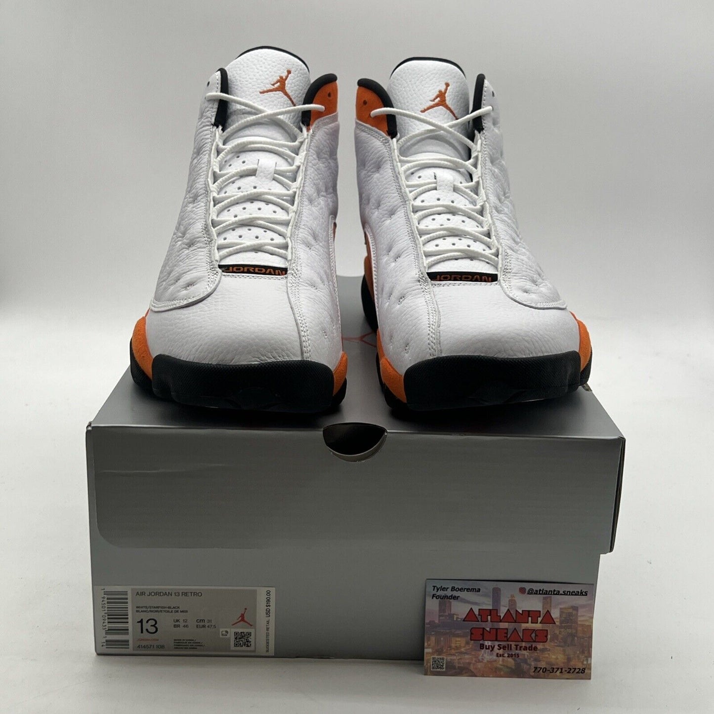 Size 13 - Air Jordan 13 Retro Starfish (414571-108)