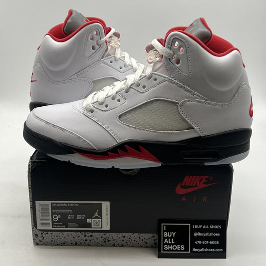 Size 9.5 - Air Jordan 5 Retro Mid Fire Red (DA1911-102)