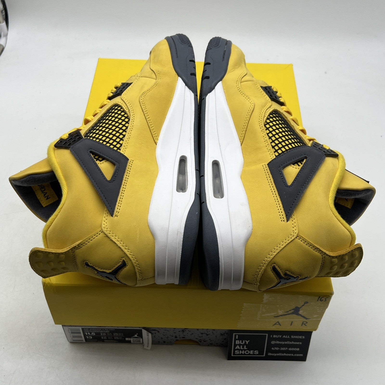 Size 11.5 - Air Jordan 4 Retro Mid Lightning (CT8527-700)
