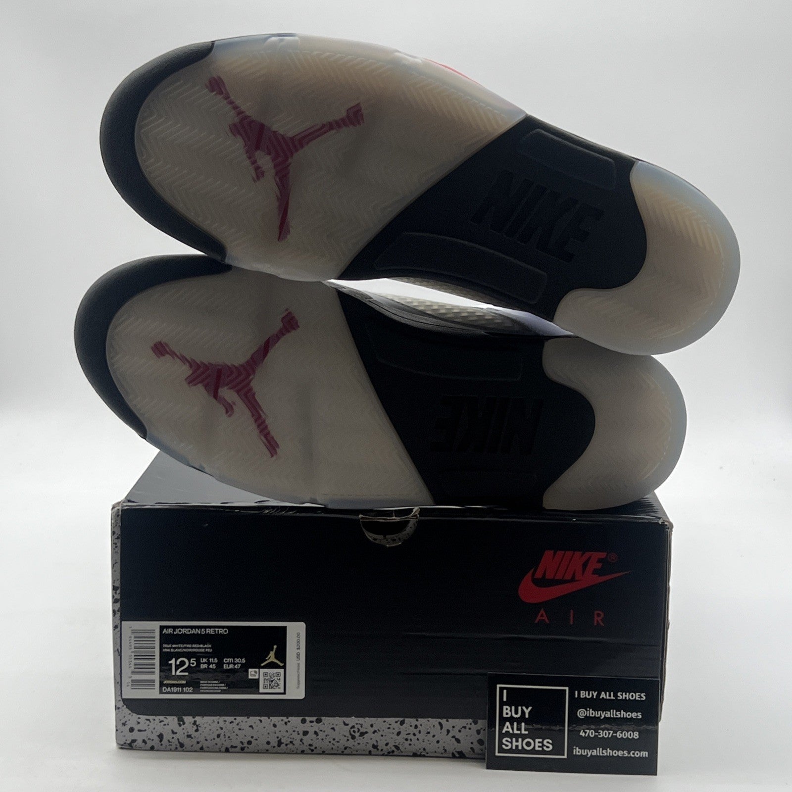 Size 12.5 - Air Jordan 5 Retro Mid Fire Red (DA1911-102)