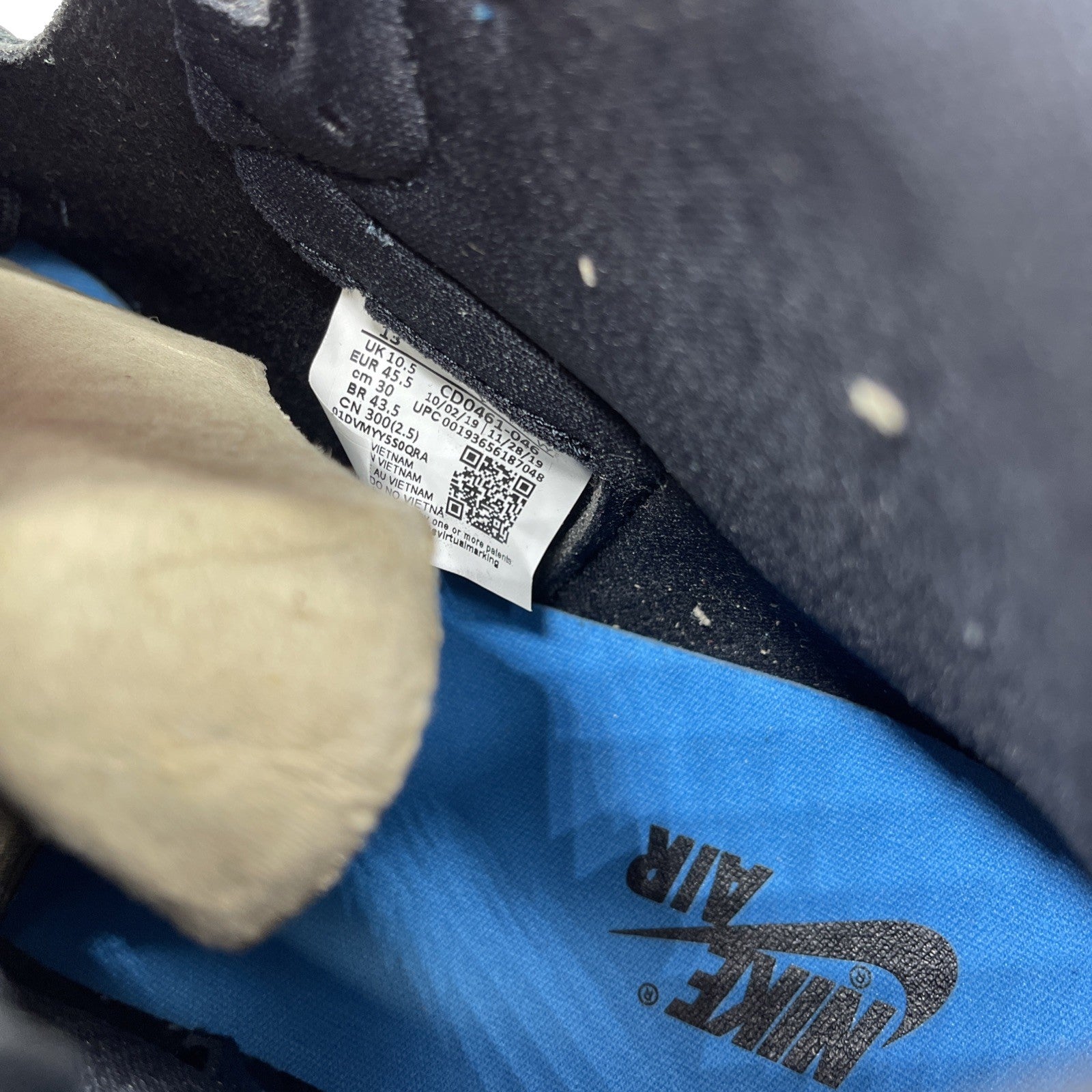 Size 13 - Air Jordan 1 High OG UNC To Chicago 2020 Leather (CD0461-046)