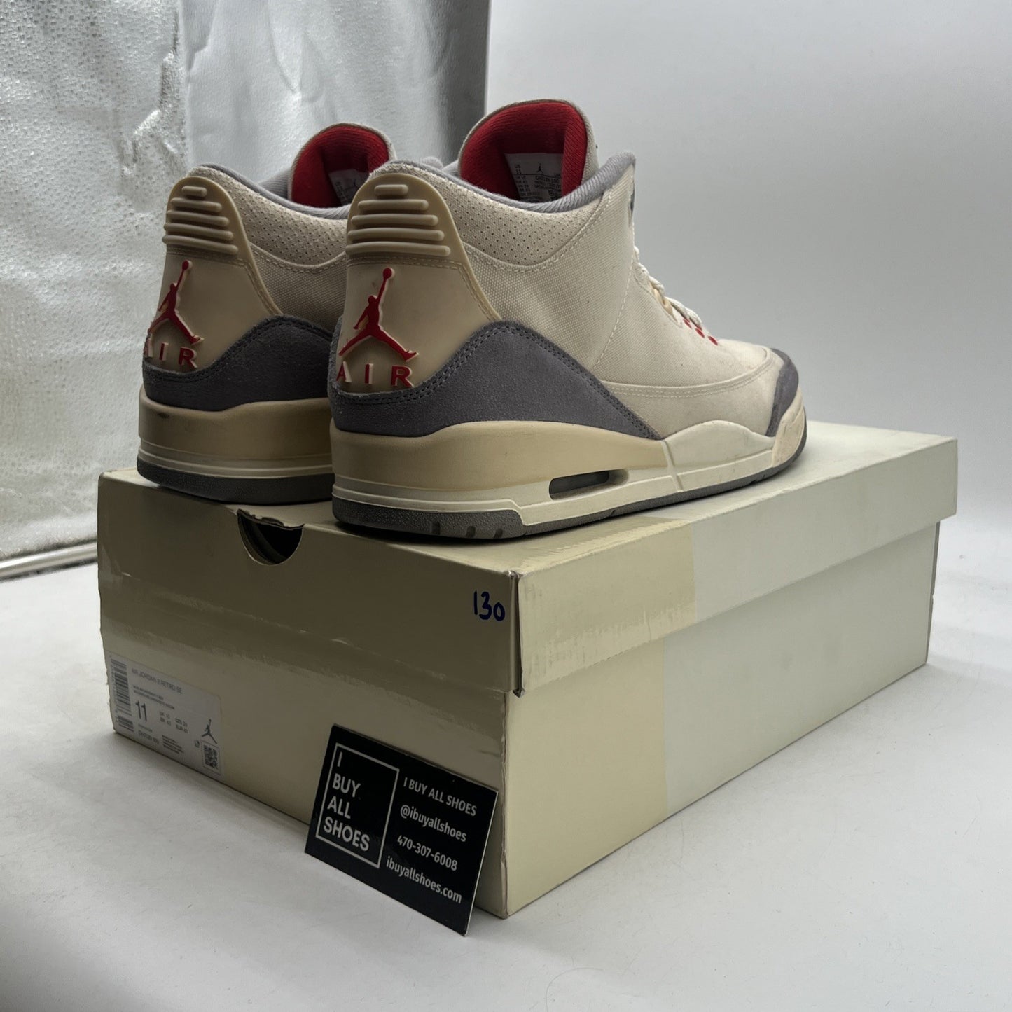 Size 11 - Air Jordan 3 Muslin (DH7139-100)