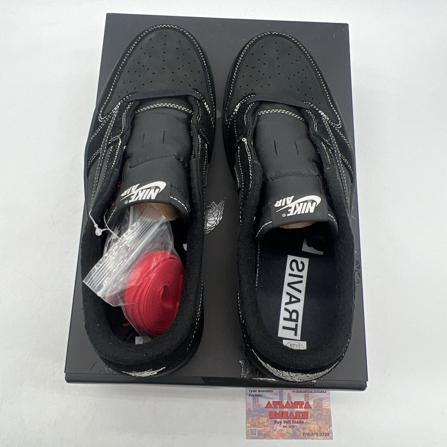 Size 11 - Jordan 1 Retro Low OG SP x Travis Scott Black Phantom (DM7866-001)