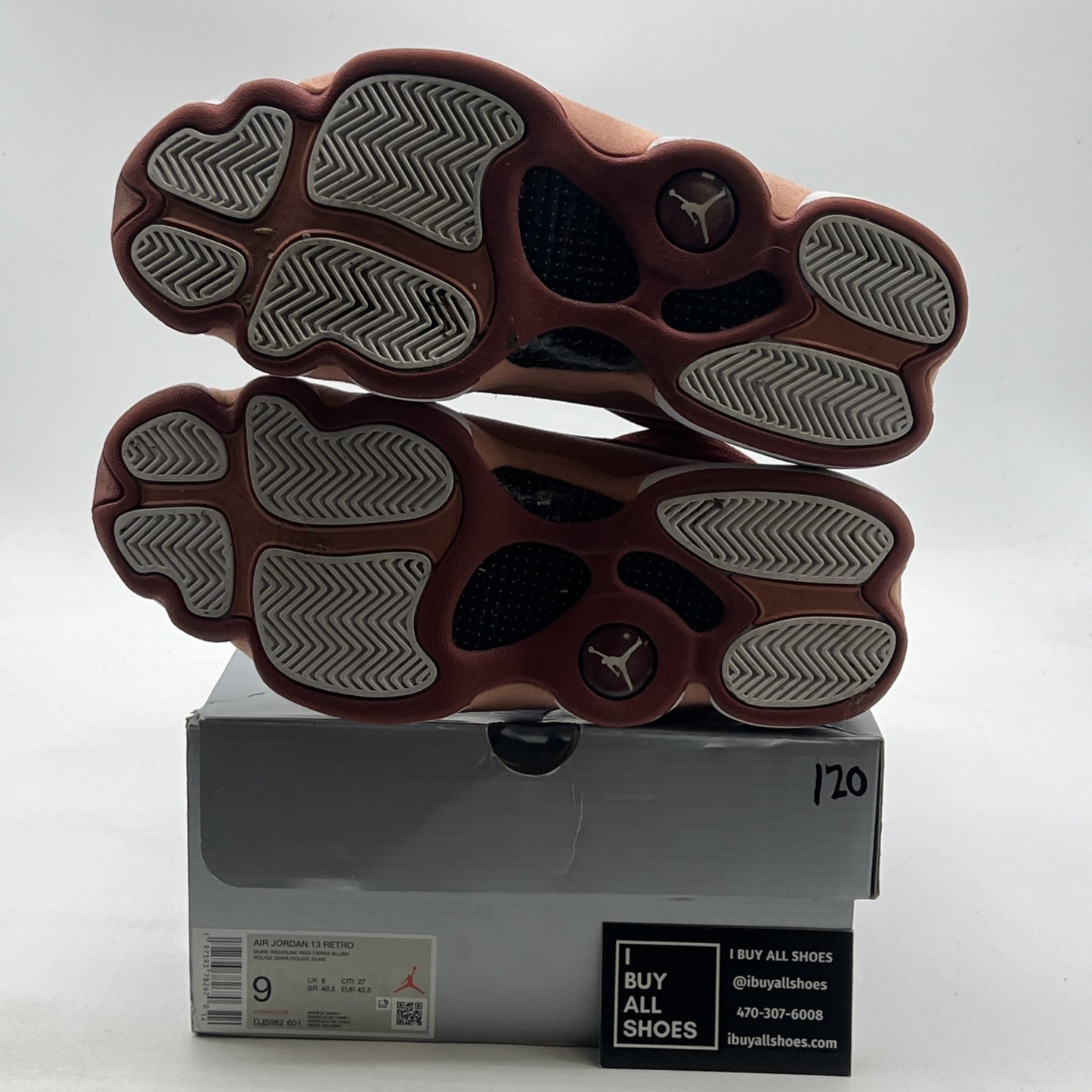 Size 9 - Air Jordan 13 Retro Dune Red (DJ5982-601)