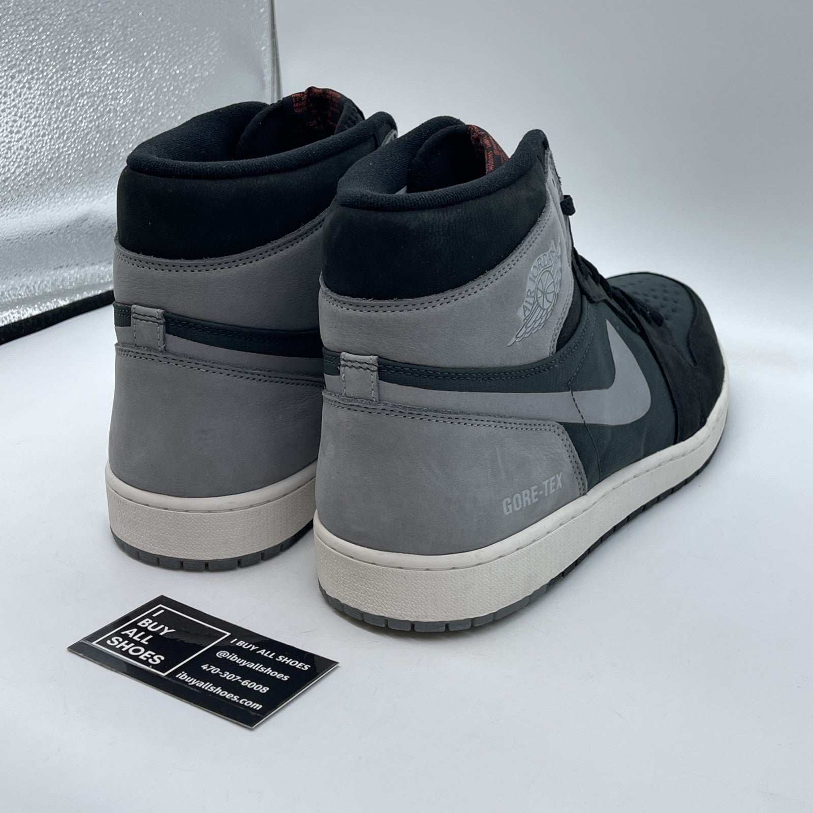Size 16 - Air Jordan 1 Element GORE-TEX High Black Particle Grey (DB2889-001)