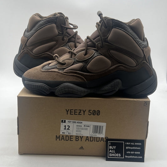Size 12 - adidas Yeezy 500 High Taupe Black (GX4553)