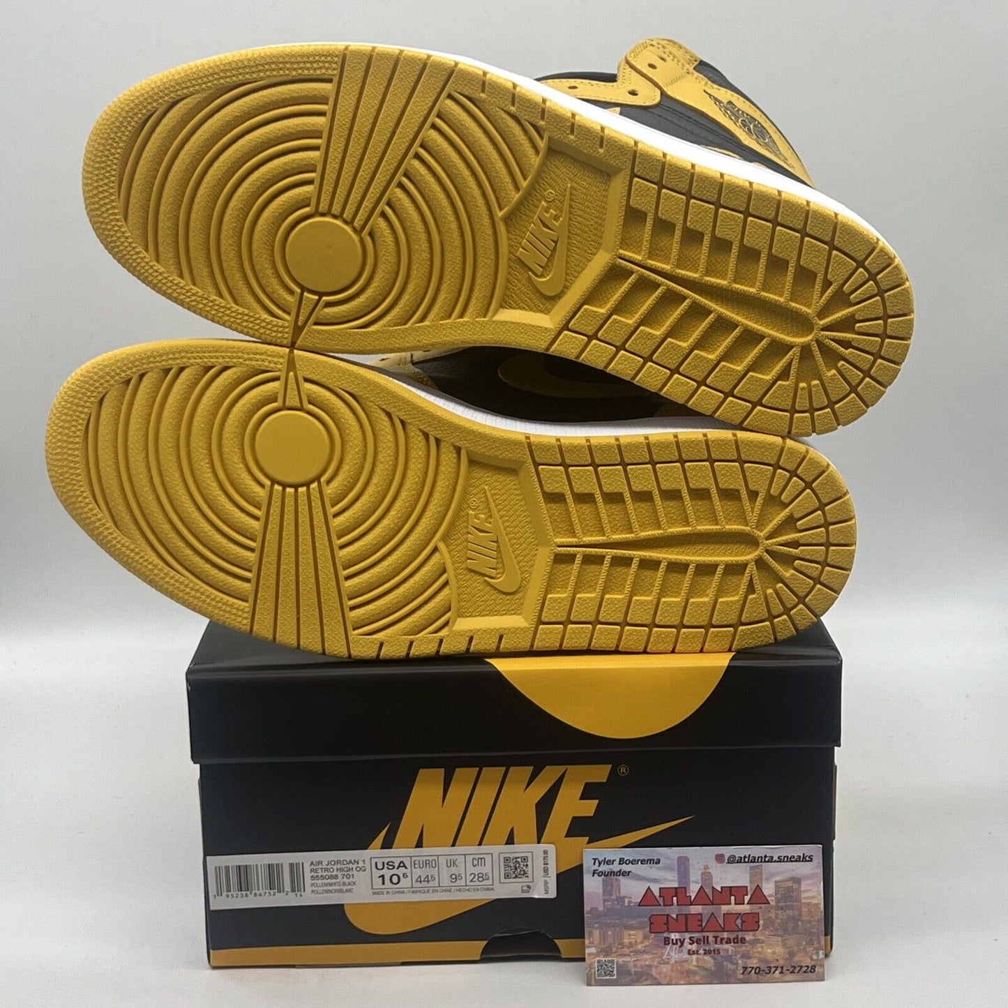 Size 10.5 - Jordan 1 Retro OG High Pollen Brand New Og All