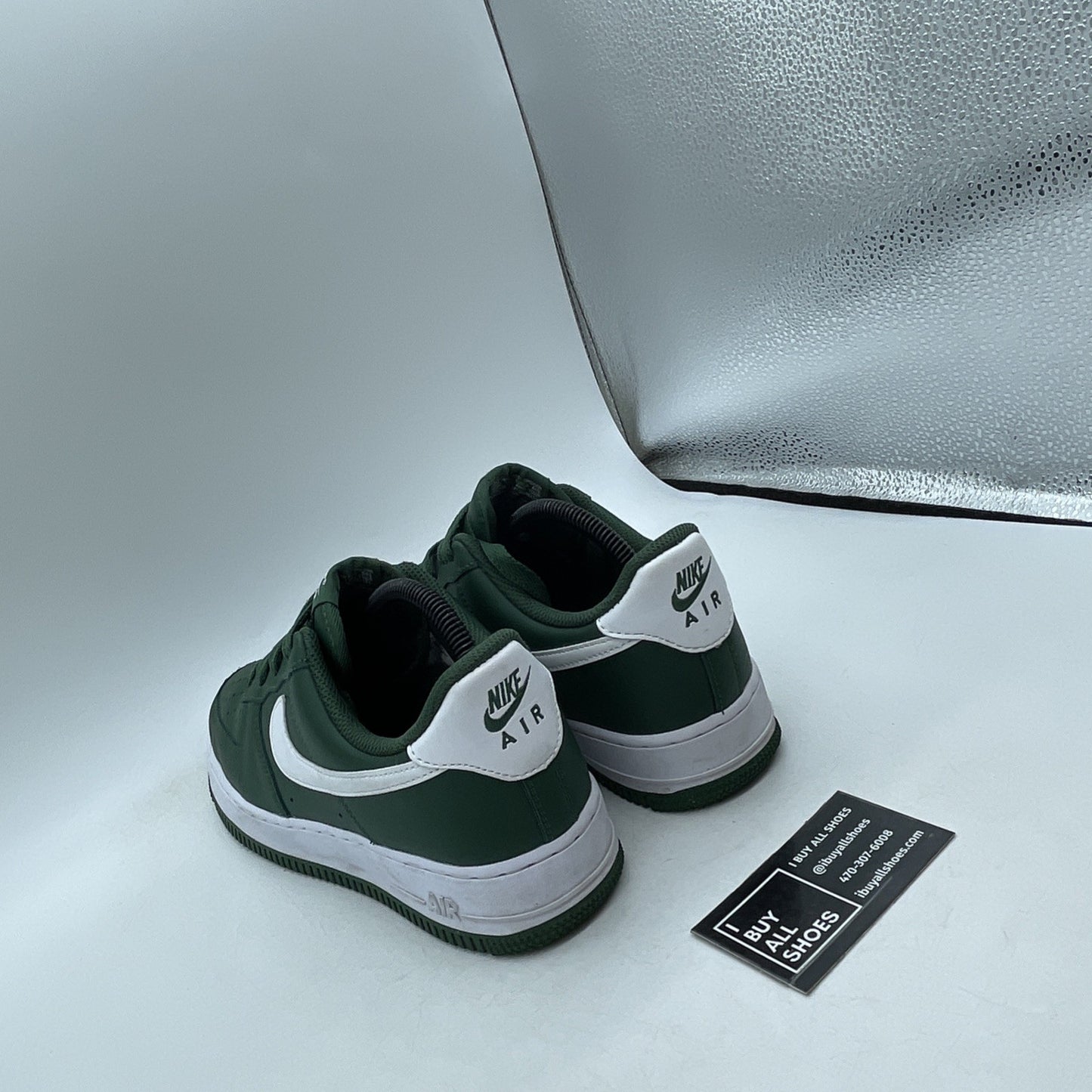 Size 8 - Nike Air Force 1 07 AF1 Gorge Green  (FJ4146-300)