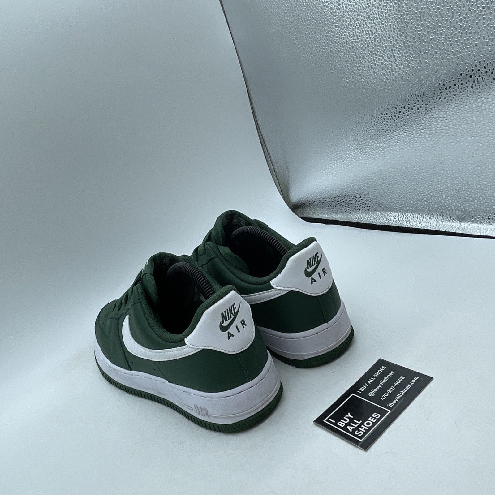 Size 8 - Nike Air Force 1 07 AF1 Gorge Green  (FJ4146-300)