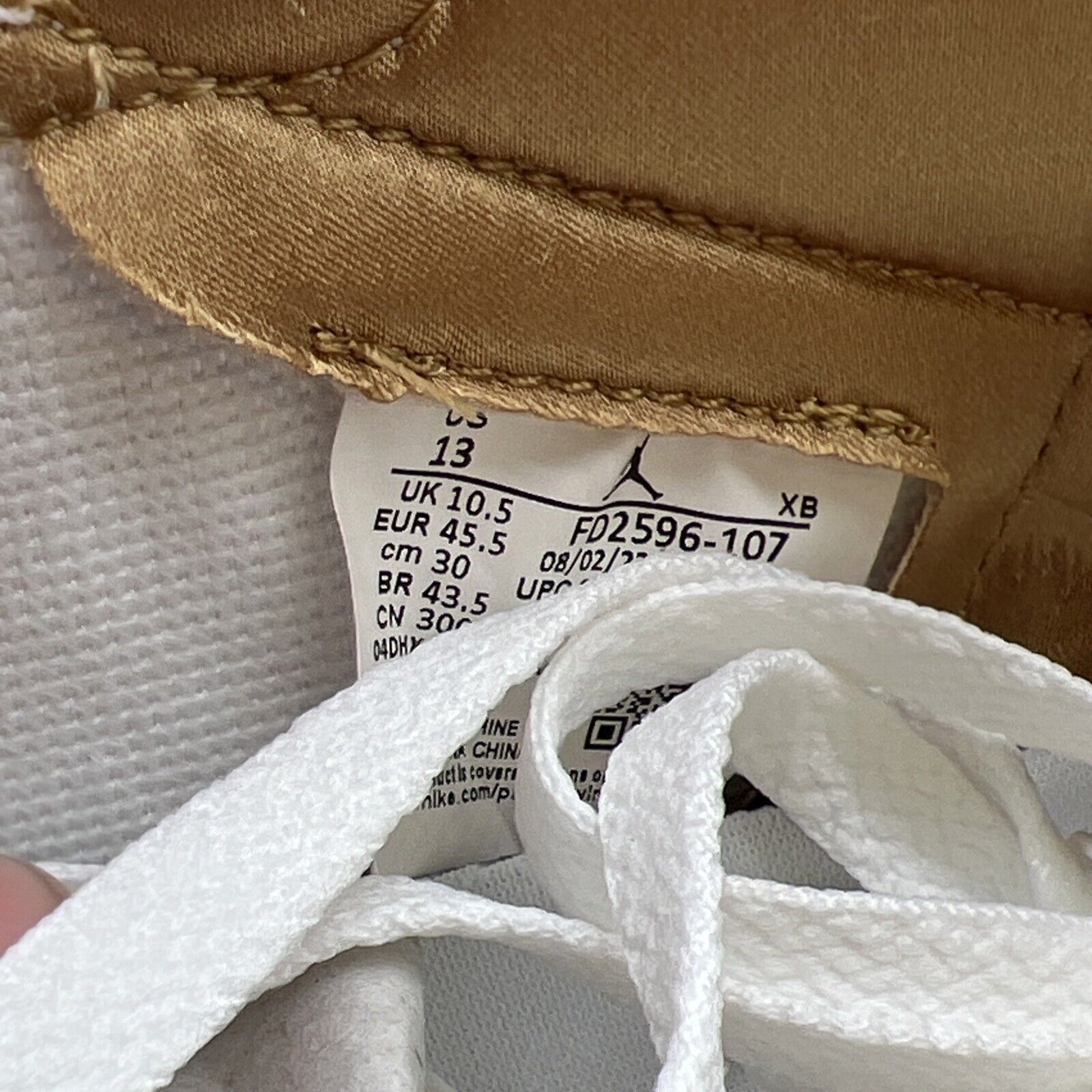 Size 13 - Air Jordan 1 Retro OG High Metallic Gold W (FD2596-107)