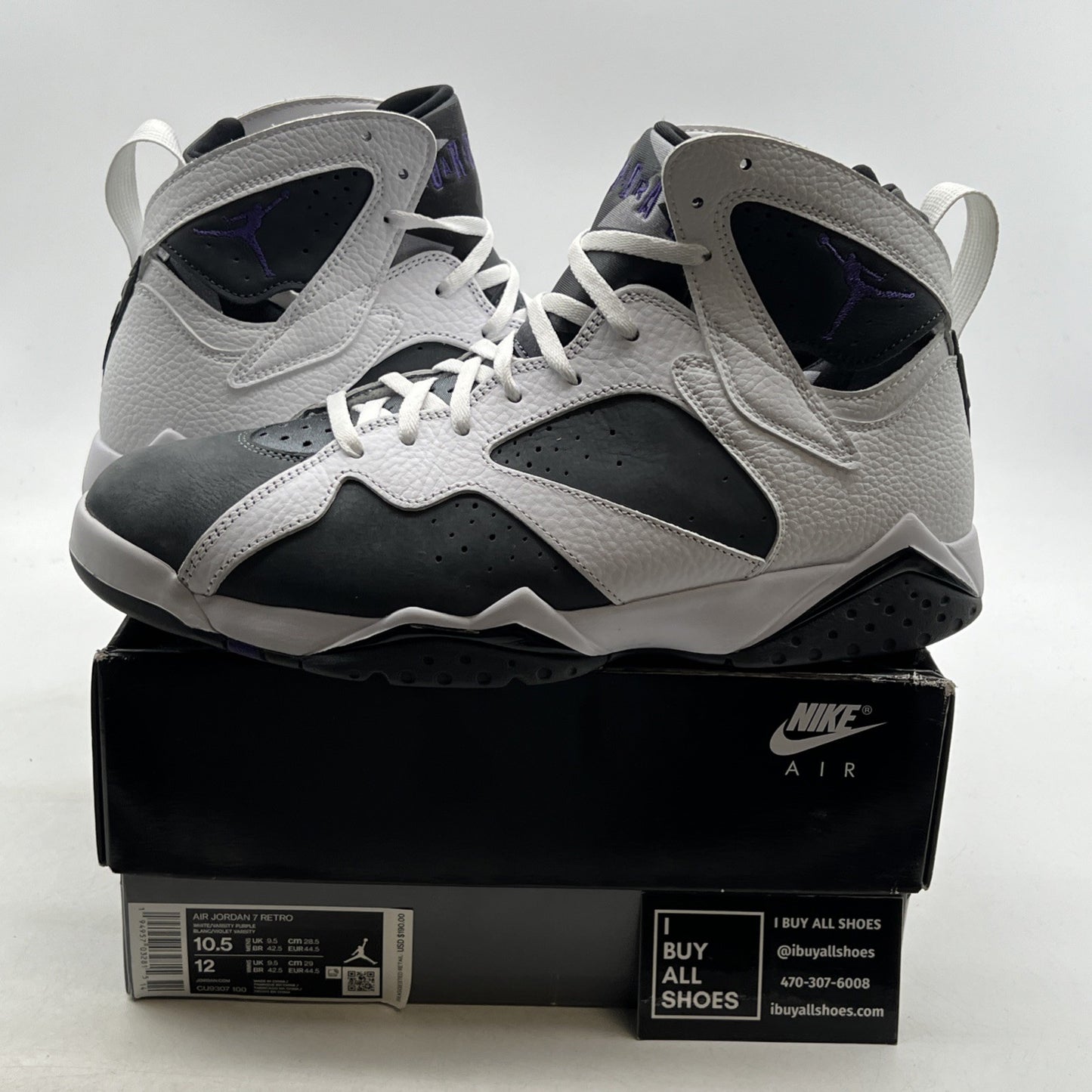 Size 10.5 - Air Jordan 7 Retro 2021 Flint (CU9307-100)