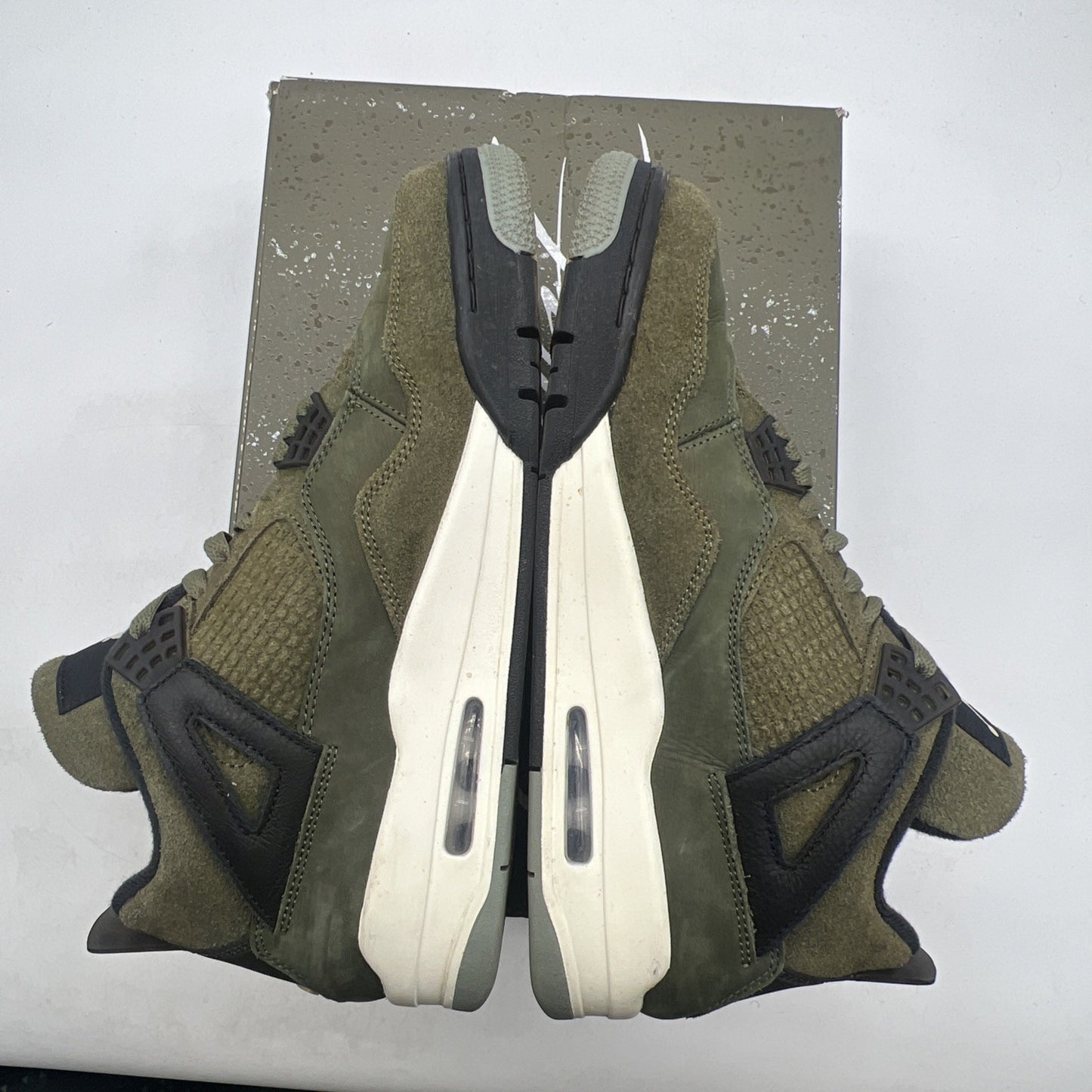 Size 10 - Air Jordan 4 SE Retro Low Craft - Olive (FB9927-200)