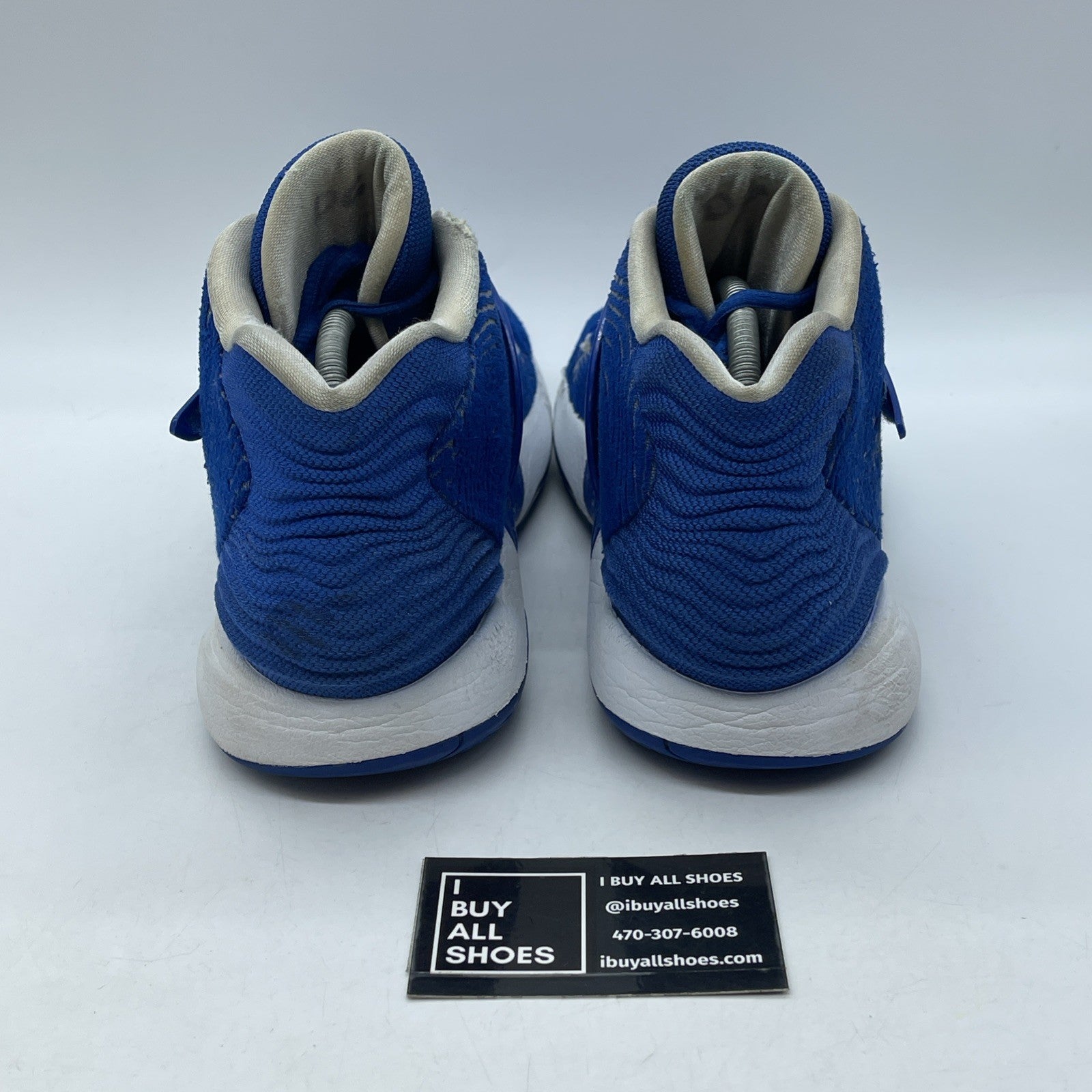 Size 11.5 - Nike KD 14 TB Game Royal Blue White Suede Leather (DA7850-400)