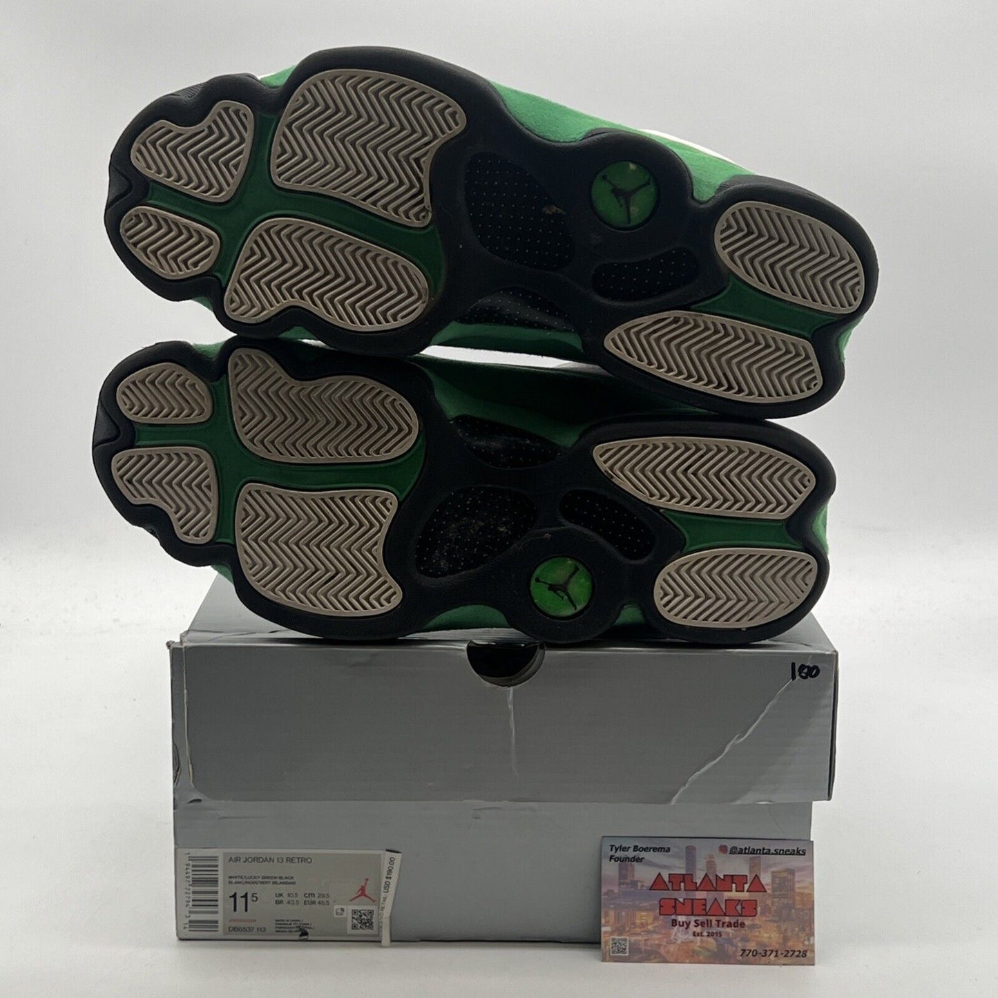Size 11.5 - Air Jordan 13 Retro Lucky Green 2020 - (DB6537-113)