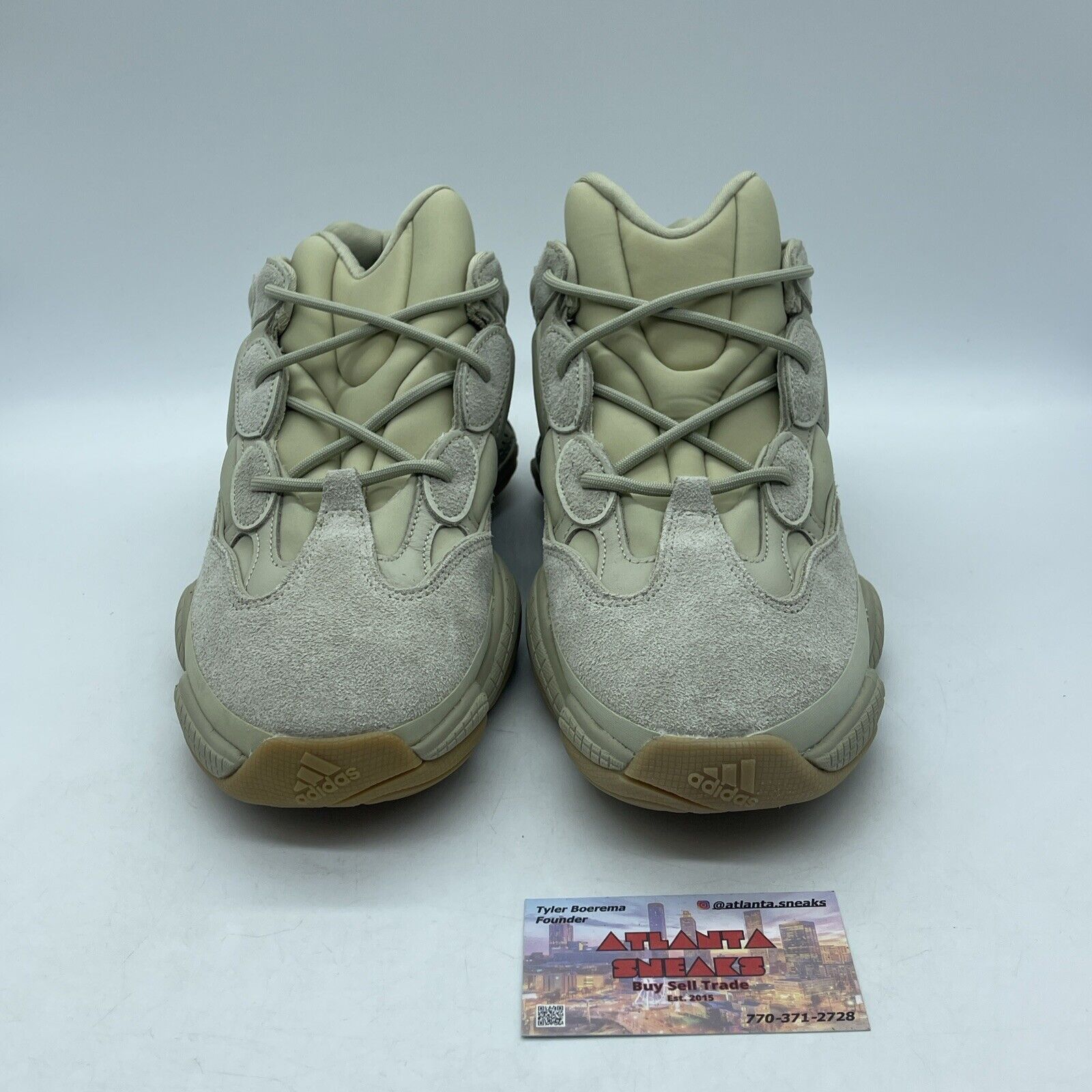 Size 10.5 - adidas Yeezy 500 Stone Brown Tan Suede (FW4839)
