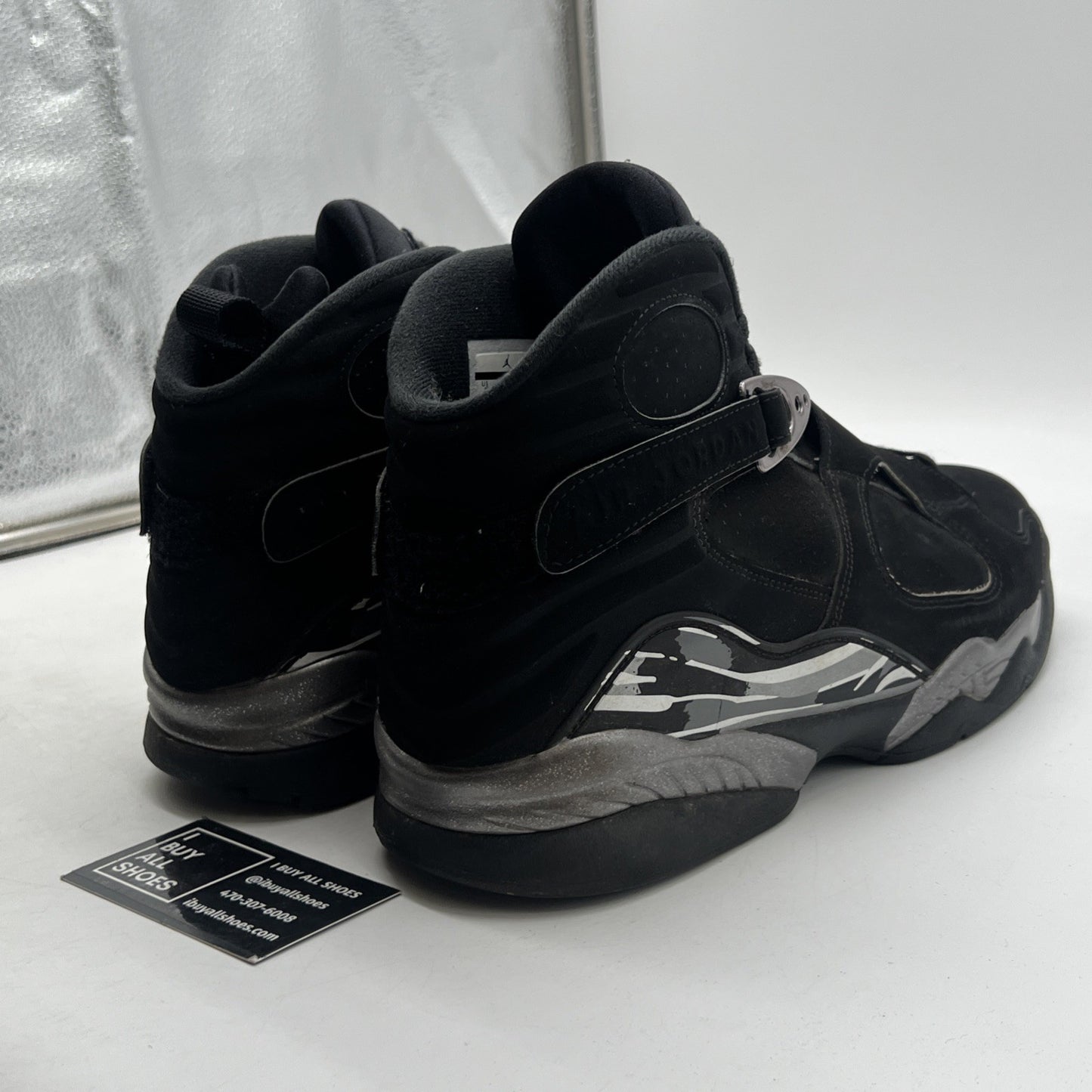 Size 13 - Air Jordan 8 Retro 2015 Chrome (305381-003)
